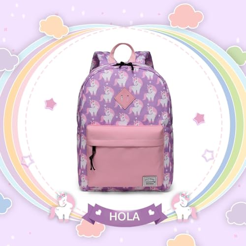 Thumbnail 7 de VASCHY Mochila infantil unicornio para preescolar (4–6 años) resistente al agua