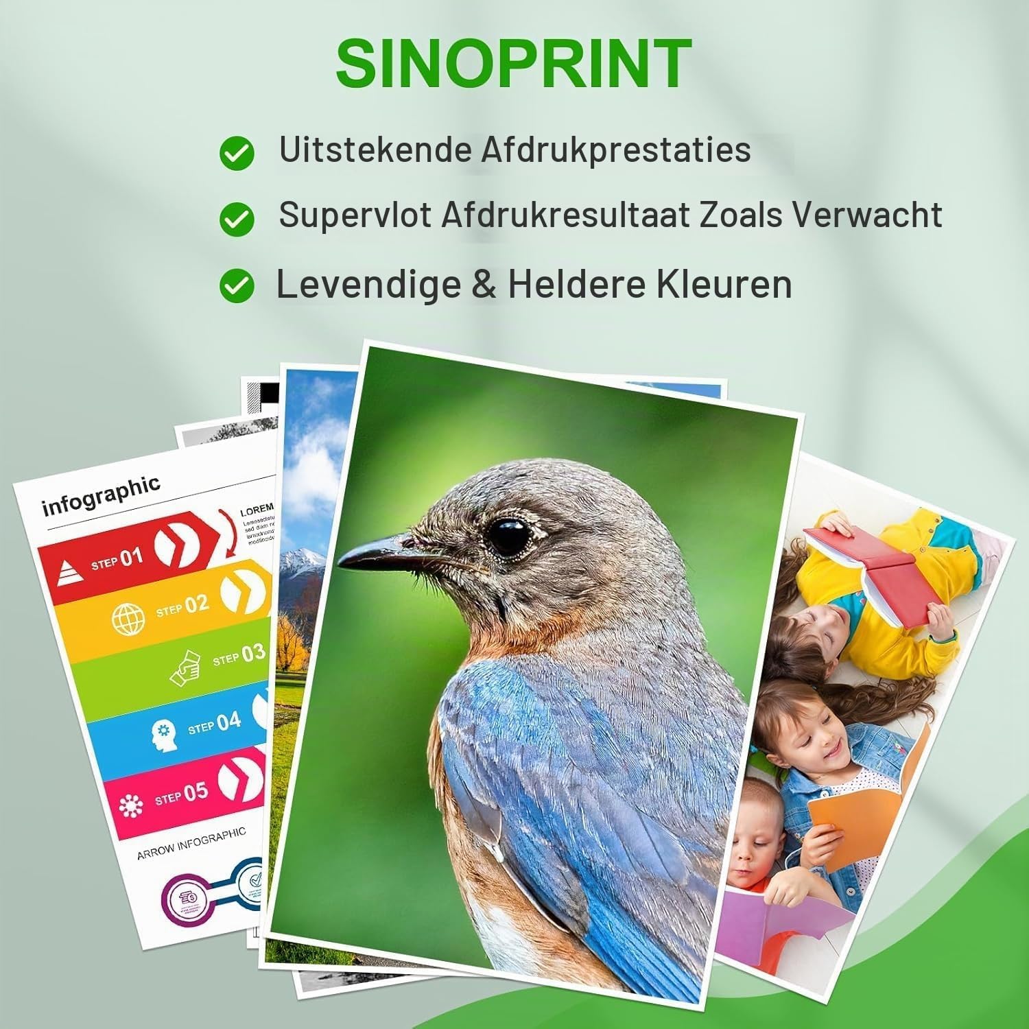 Detalle 1 de SINOPRINT 067H toner met chip, 4-pack voor Canon i-SENSYS