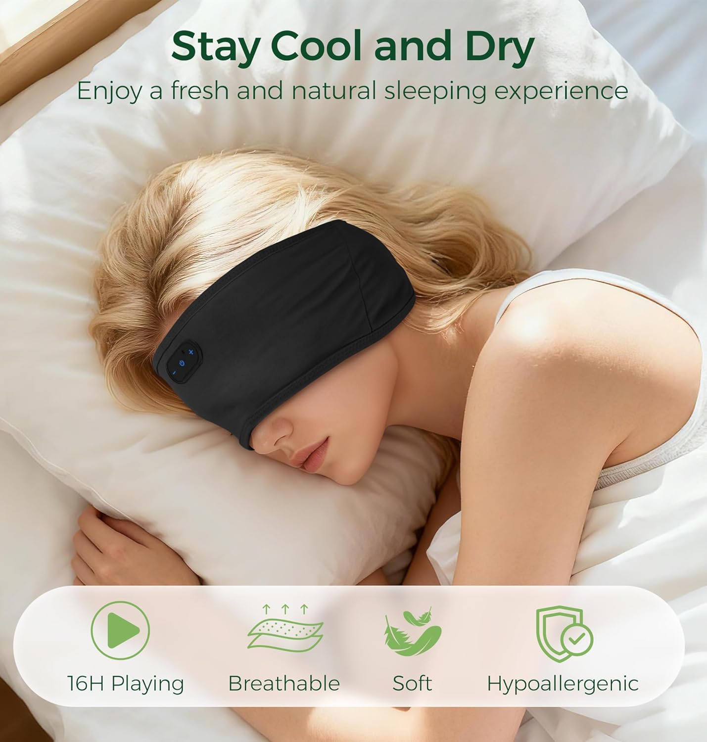 Thumbnail 3 de MUSICOZY Sleep headphones with 16-hour Bluetooth