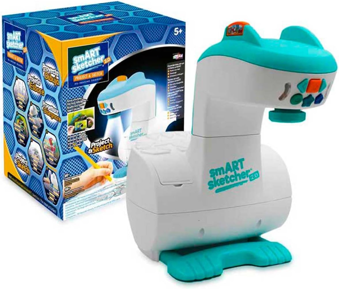 Detalle de smART scketcher Famosa 700016750 SMART Sketcher 2.0 – Projektor zum Zeichnen und Malen