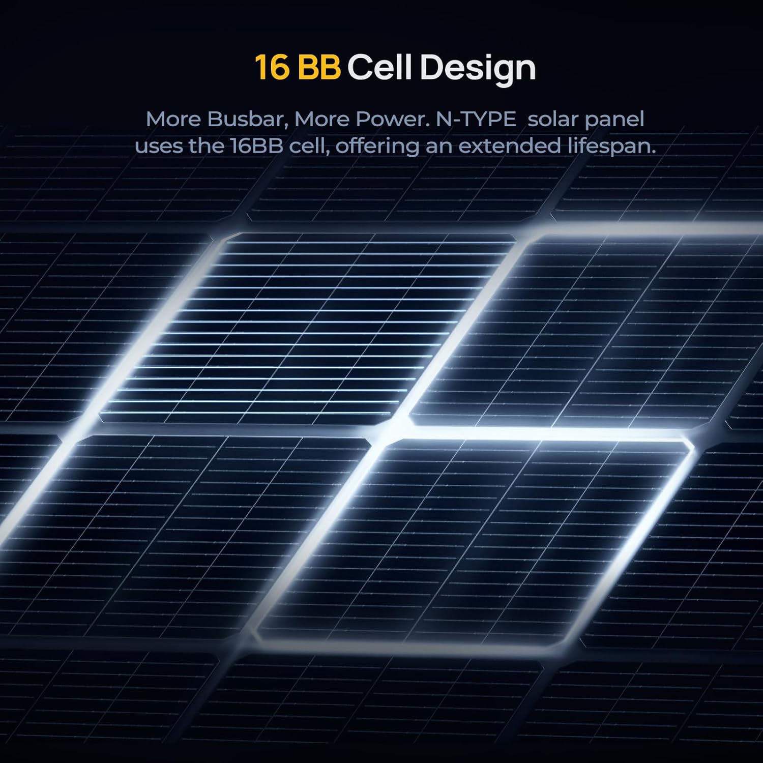 Thumbnail 2 de BougeRV 200-watt bifacial solar panel