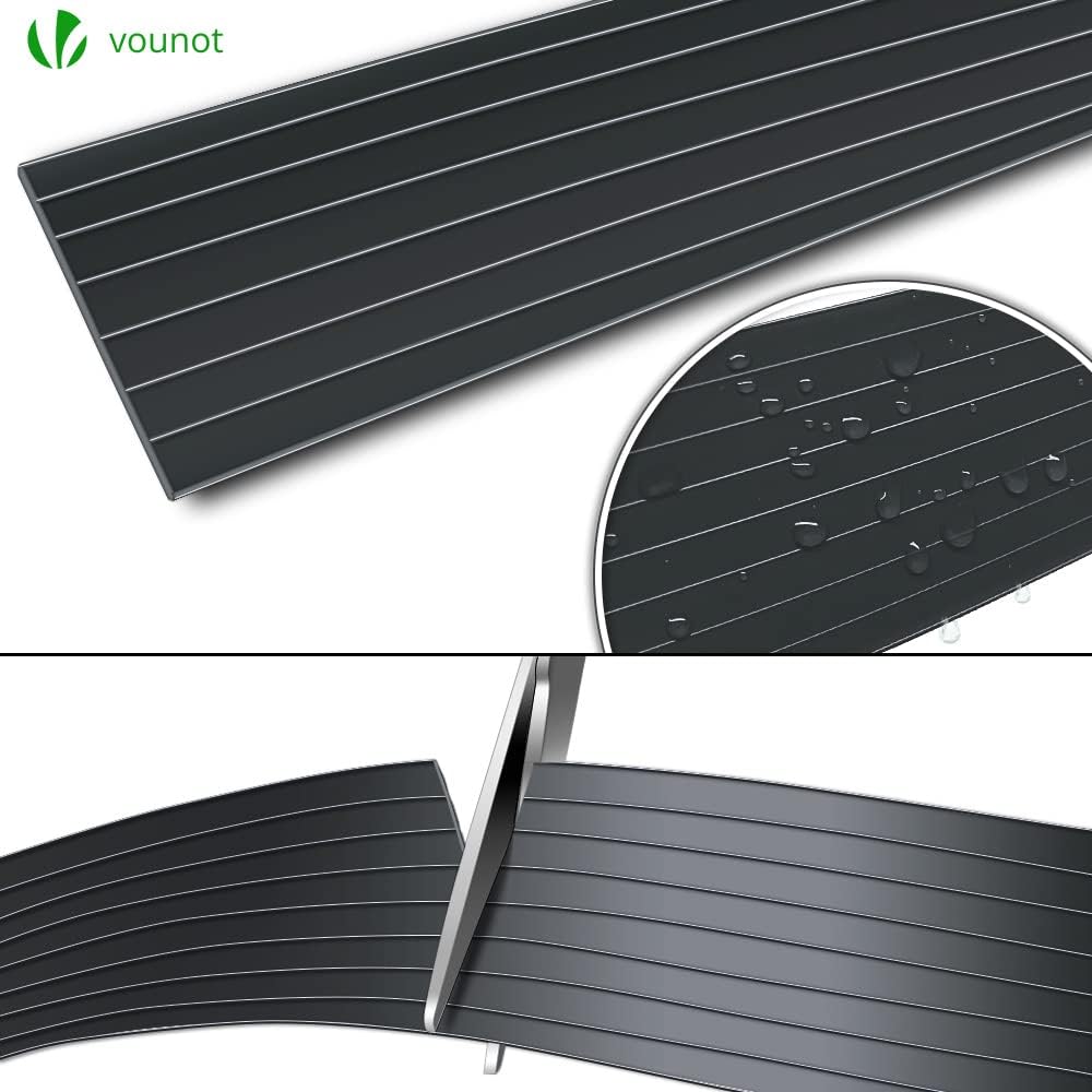Thumbnail 6 de Kit de lamelles occultantes PVC VOUNOT 300 m × 4,7 cm — 4 rouleaux et 600 clips