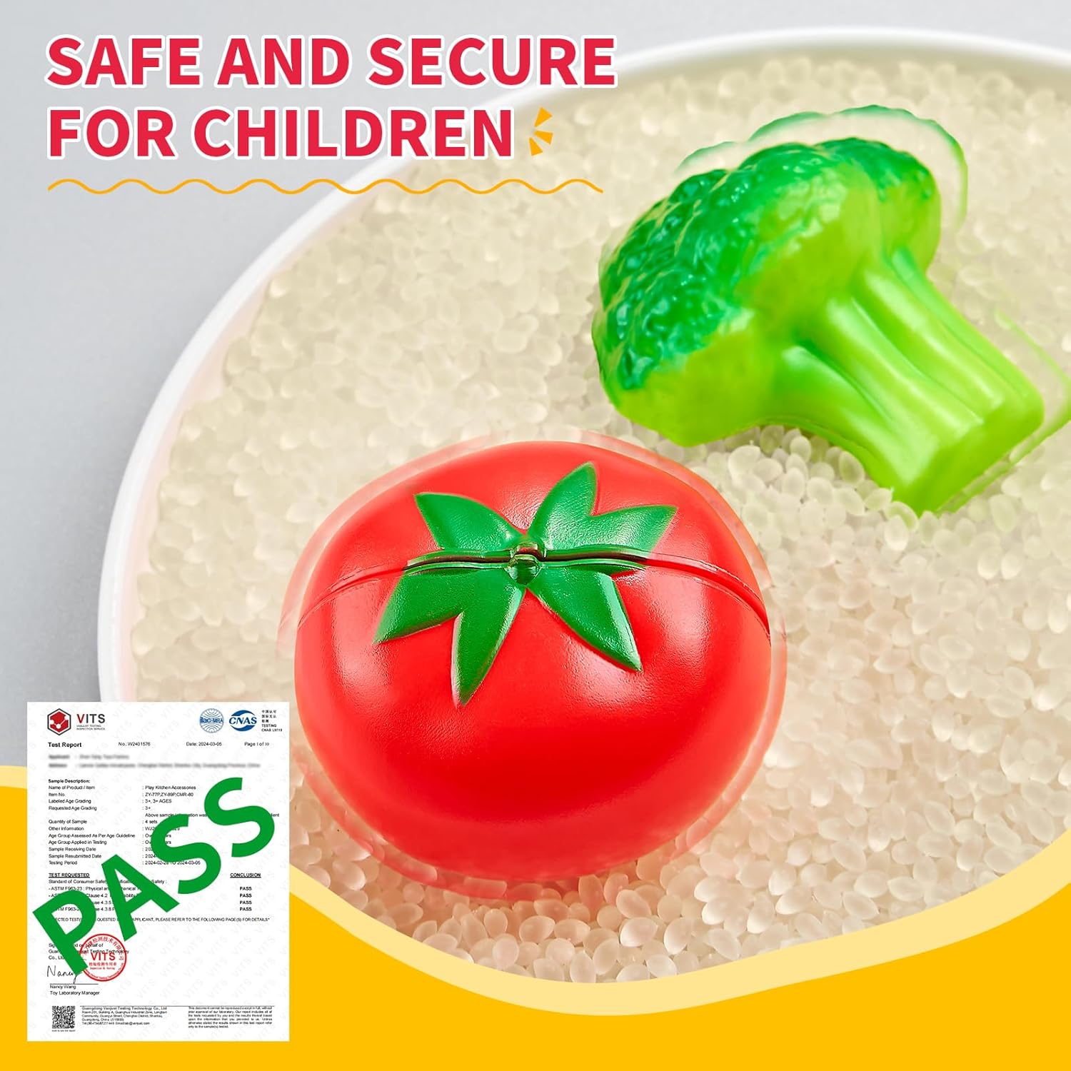 Thumbnail 5 de Play Food Sets 80PC pretend kitchen toys 🍽