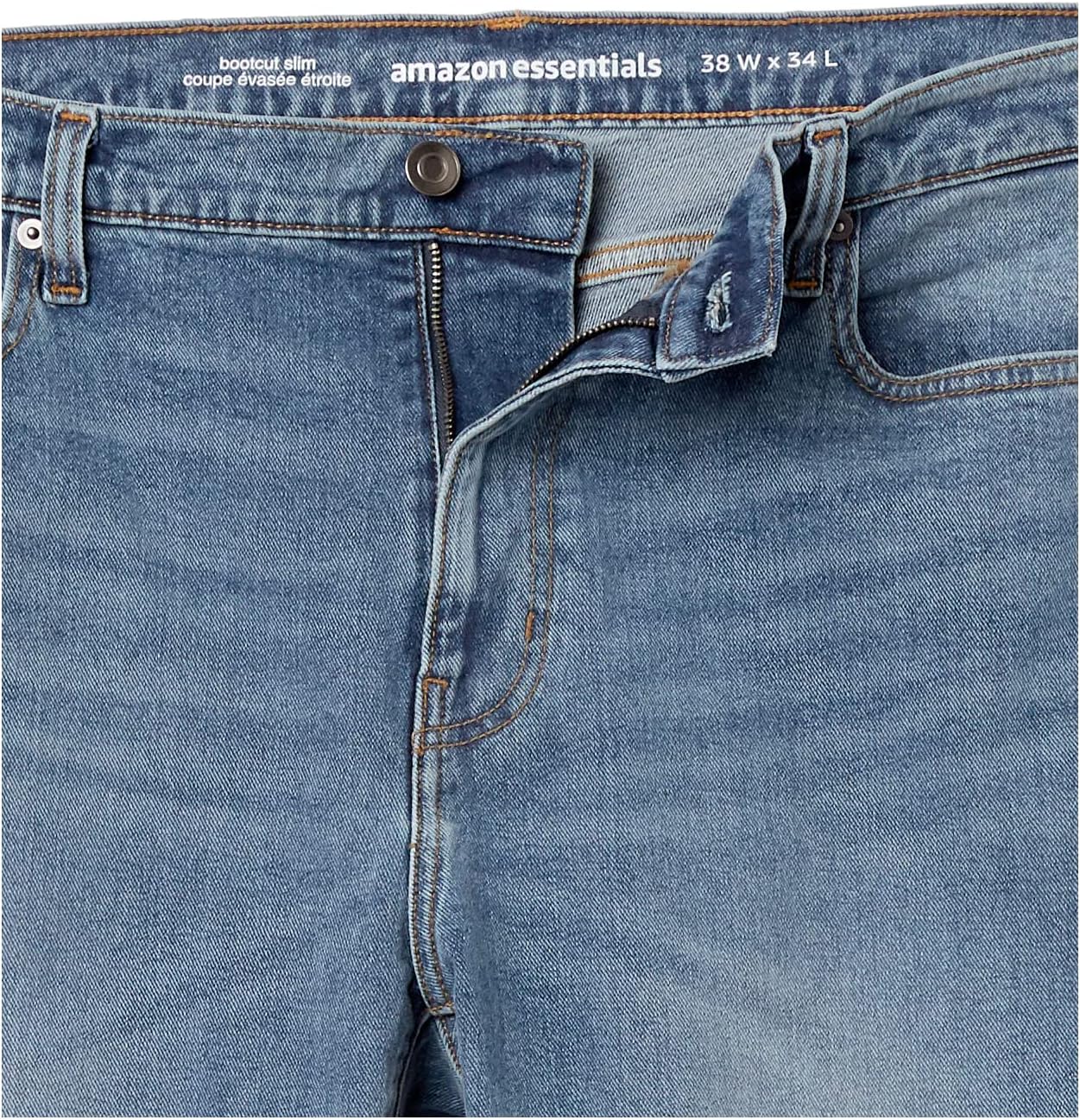 Thumbnail 5 de Amazon Essentials Herren-Jeans Slim-Fit-Stretch Bootcut in Auslauffarben