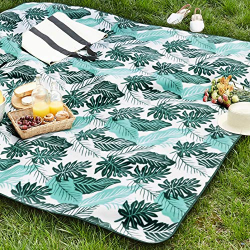 Detalle 2 de Amazon Basics Manta de viaje Jardín 200 x 200 cm