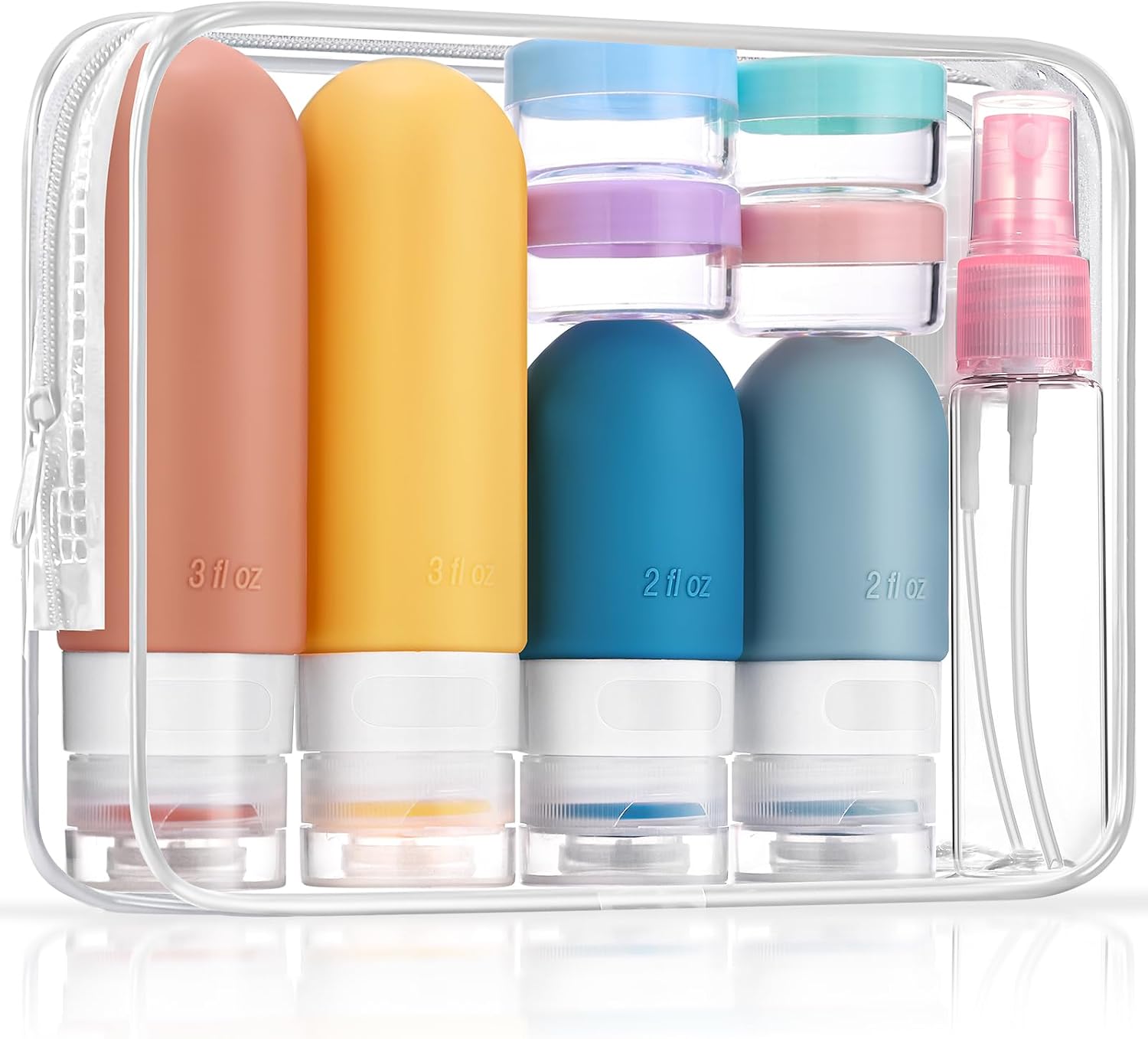 Detalle de Lychico Travel Bottles 16‑Piece set