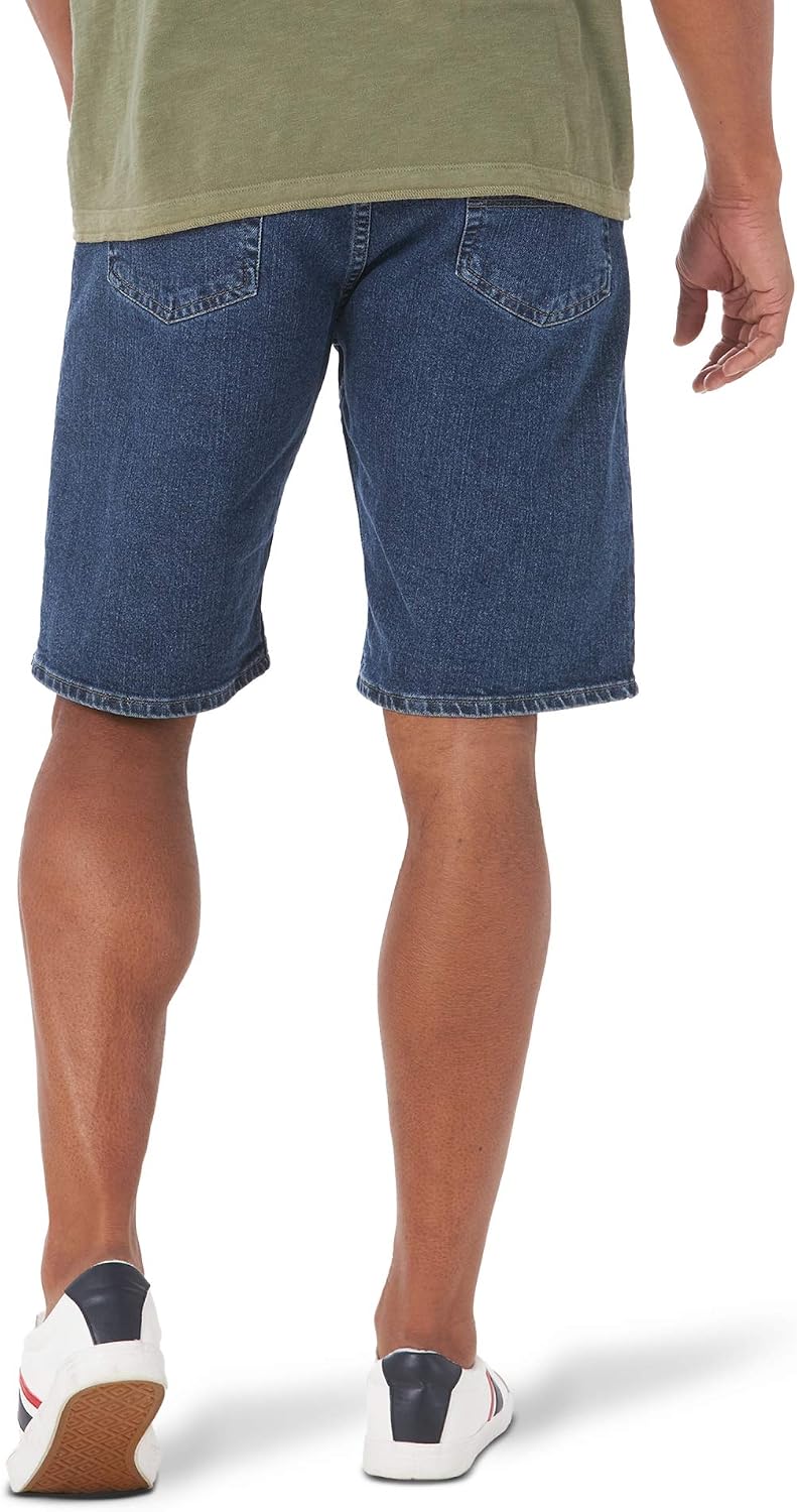 Detalle 2 de Wrangler Authentics Denim Short Big & Tall Comfort Flex – Dark Stonewash, 46
