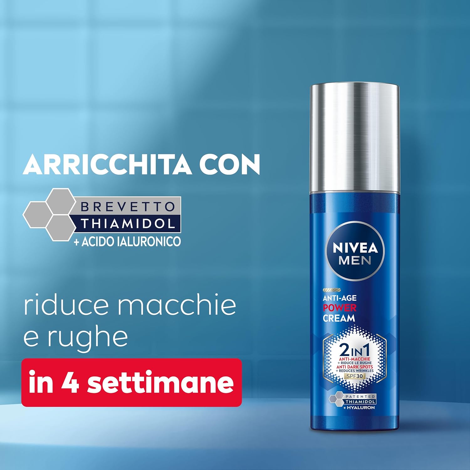 Thumbnail 2 de NIVEA MEN Luminous630 Anti-Age Power Cream 2in1 SPF30 (50 ml) – crema viso uomo antimacchie e anti-rughe