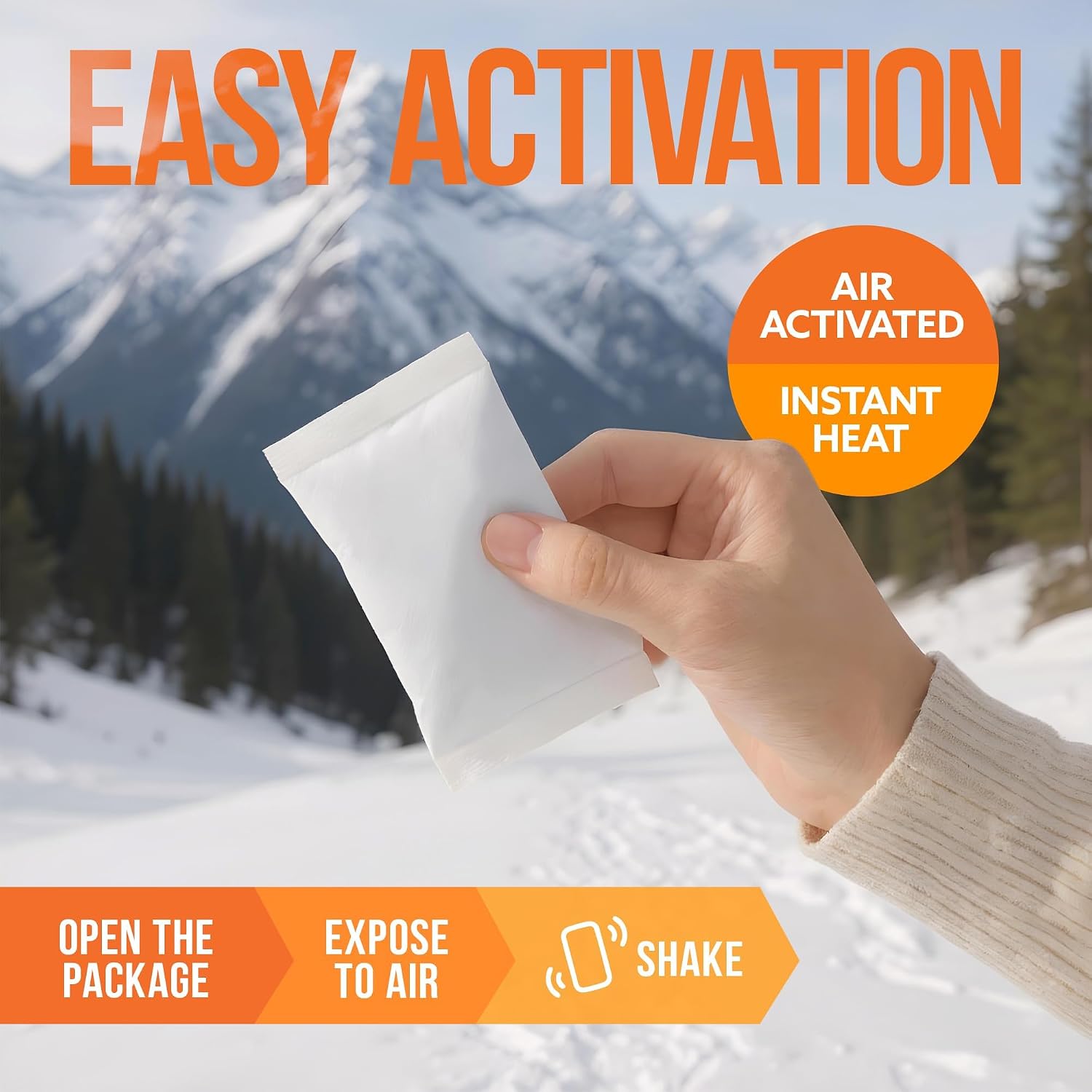 Thumbnail 1 de Hand Warmers 50 Pairs Bulk Pack
