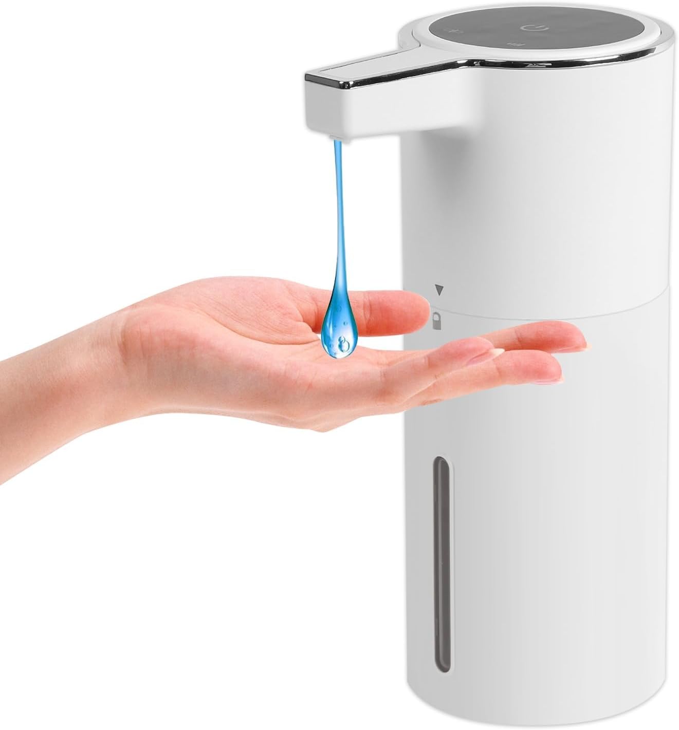 Detalle de Longzhuo Automatic Touchless Liquid Soap Dispenser (400ml) with Infrared Sensor and IPX5