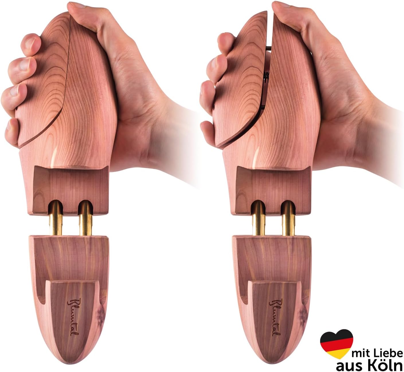 Thumbnail 3 de Blumtal TESTSIEGER Premium Schuhspanner Zedernholz mit Schuhlöffel – inkl. Dehner, ergonomisch, Größen 38–47