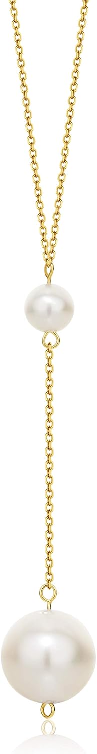 Thumbnail 1 de Orovi collana donna Oro 14Kt con Perle d'acqua dolce – eleganza hand-made in oro giallo 14K