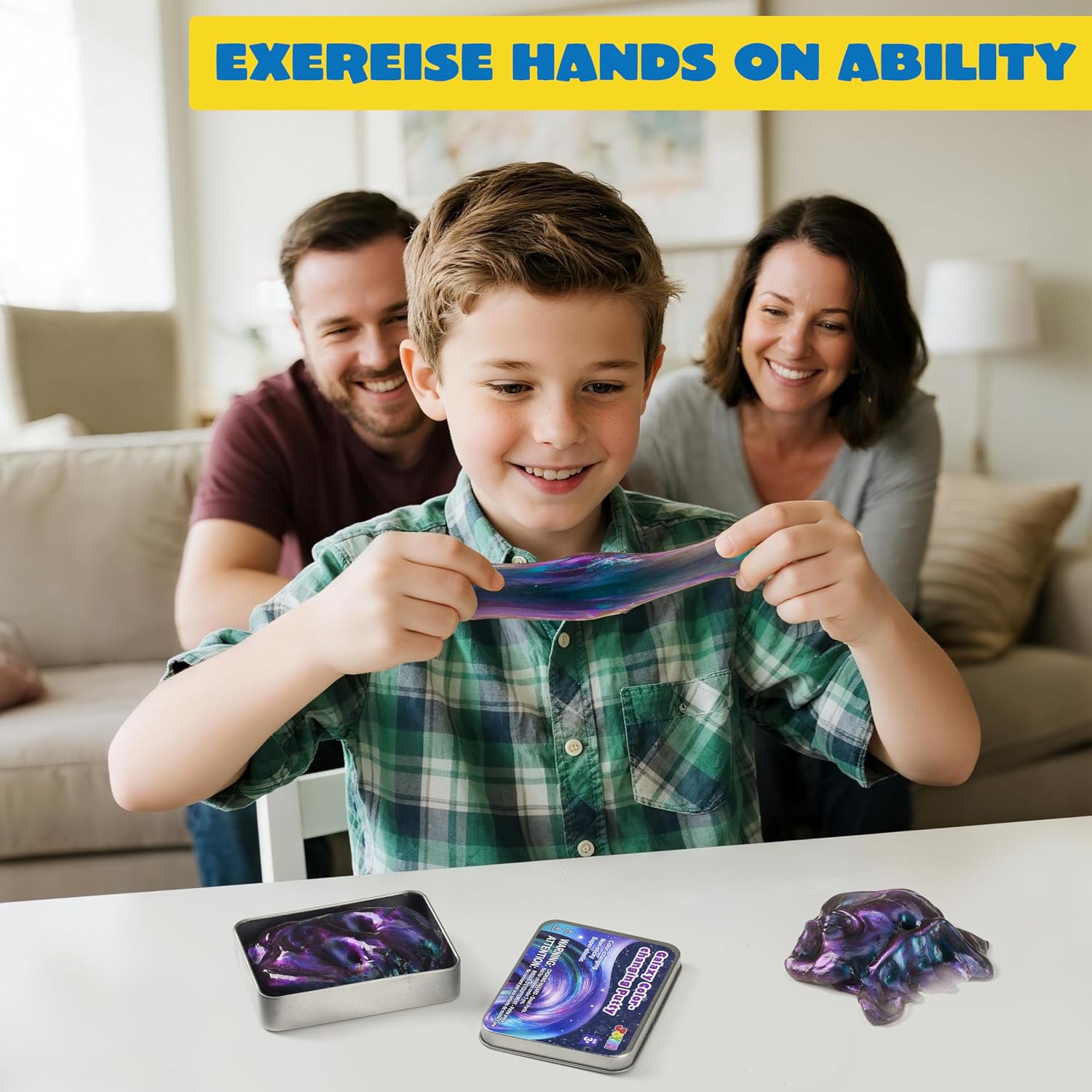 Thumbnail 6 de JOYIN Galaxy Color-Changing Putty: Color-Changing Therapy Putty for Fidget and Stress Relief