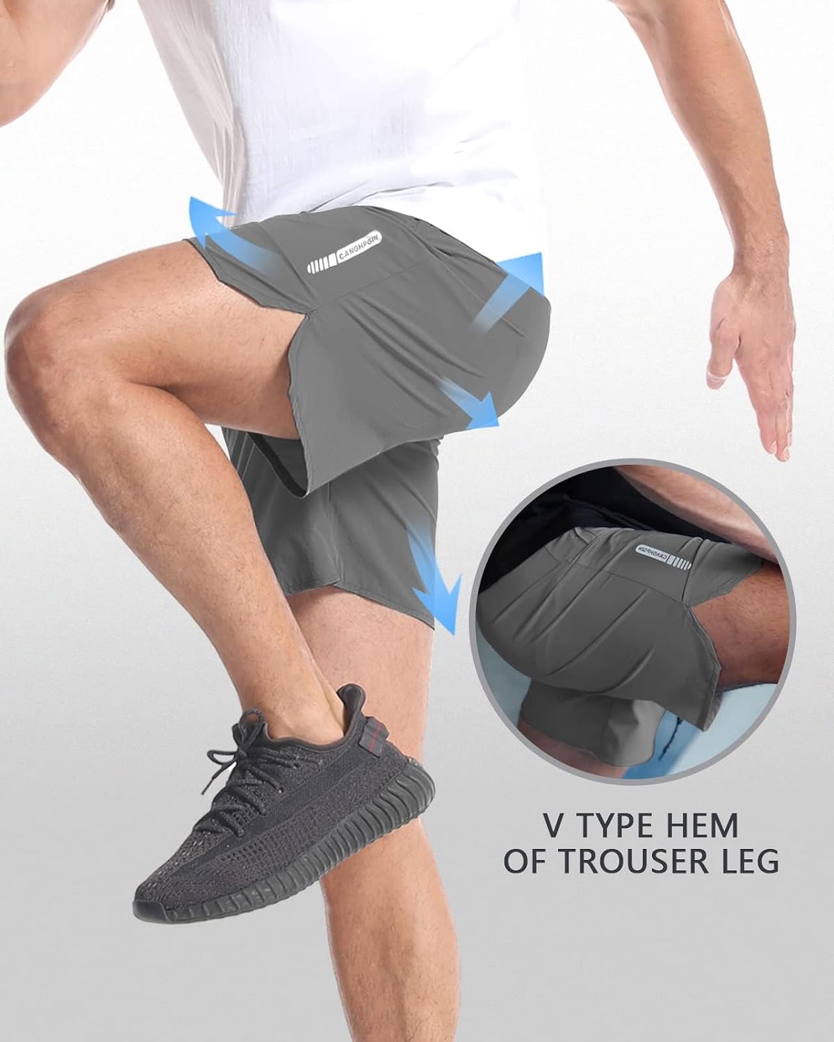 Detalle 1 de CANGHPGIN 7-inch Workout Shorts