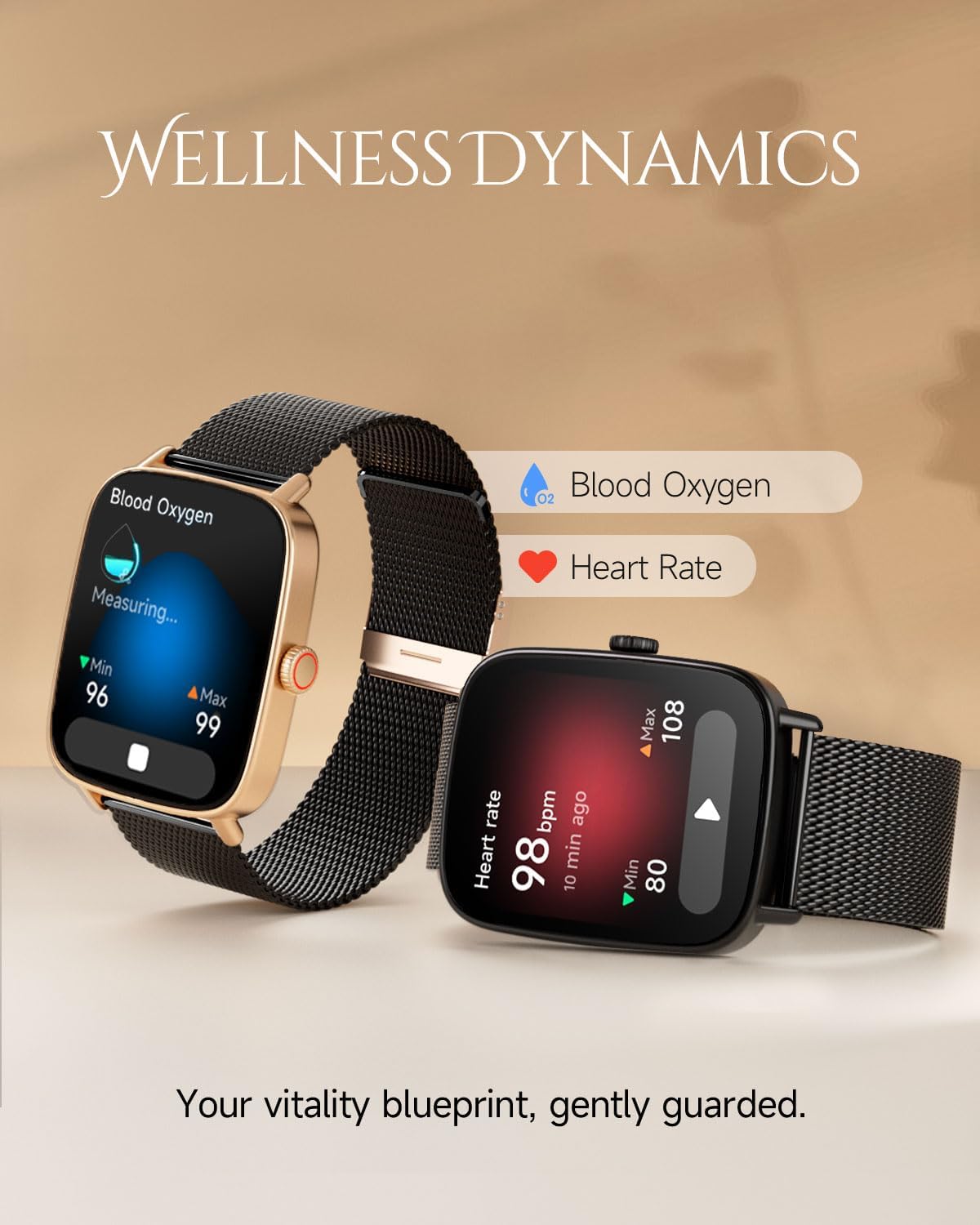 Detalle 1 de TOOBUR Smart Watch for Women: Fitness & Health Tracker