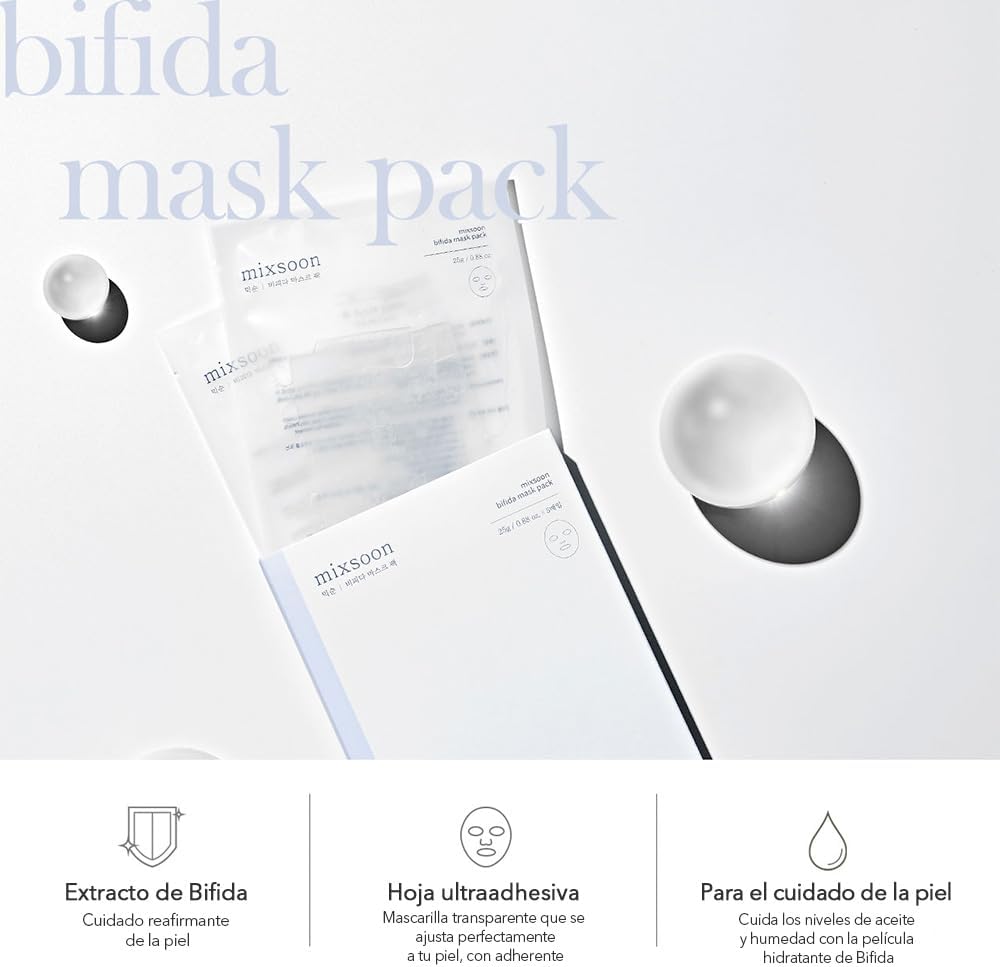 Detalle 2 de Mixsoon Mascarilla de Tela Bifida 5 uds