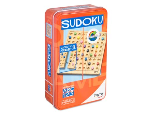 Detalle de Cayro Sudoku Metal Box — Sudoku 9x9 para 1 jugador 🎲