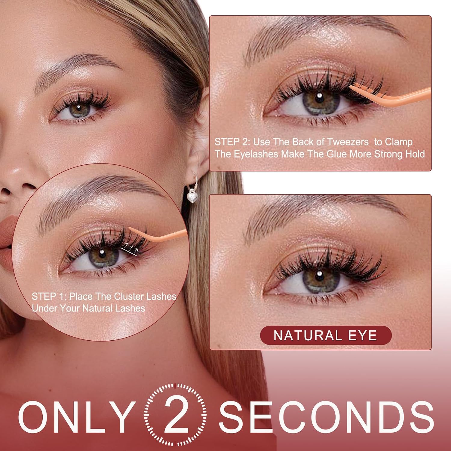 Thumbnail 4 de Higu clace Ciglia Finte 45 Pcs Press E Go