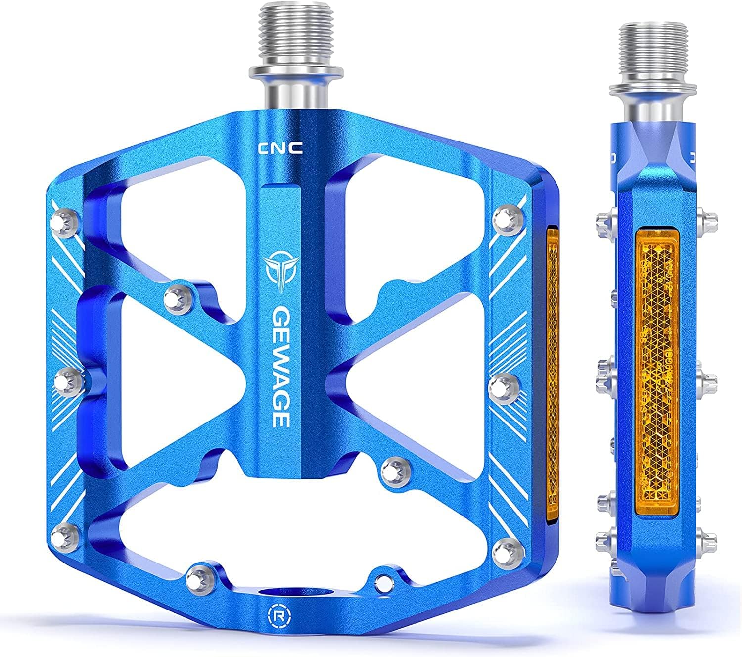 Detalle de GEWAGE Pedales bicicleta 9/16"