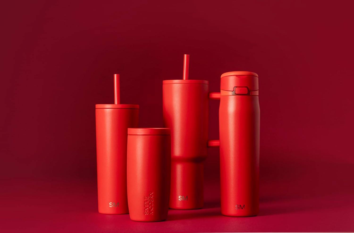 Thumbnail 1 de Simple Modern Classic Tumbler with Straw Lid (24oz) in Saffron