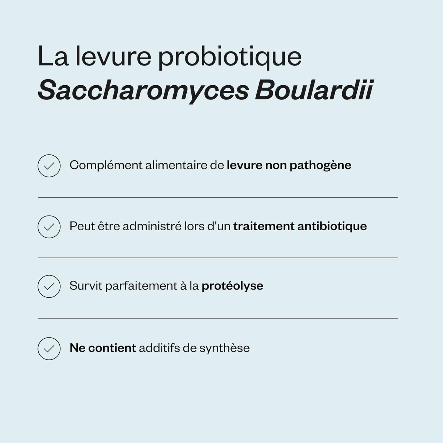 Thumbnail 4 de Saccharomyces boulardii – Supersmart, probiotiques vegan à 20 milliards d’UFC pour rééquilibrer la flore intestinale