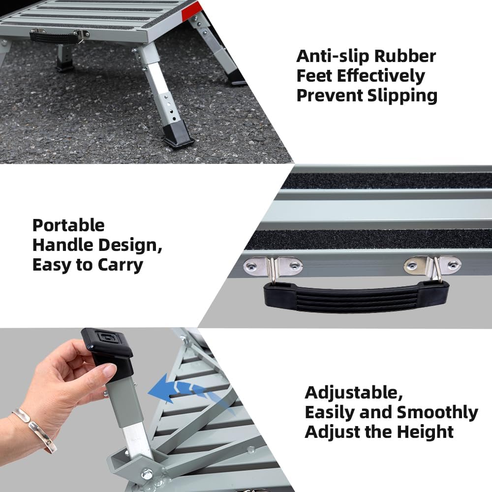Thumbnail 2 de Homeon Wheels RV Step Stool 1000 lb capacity