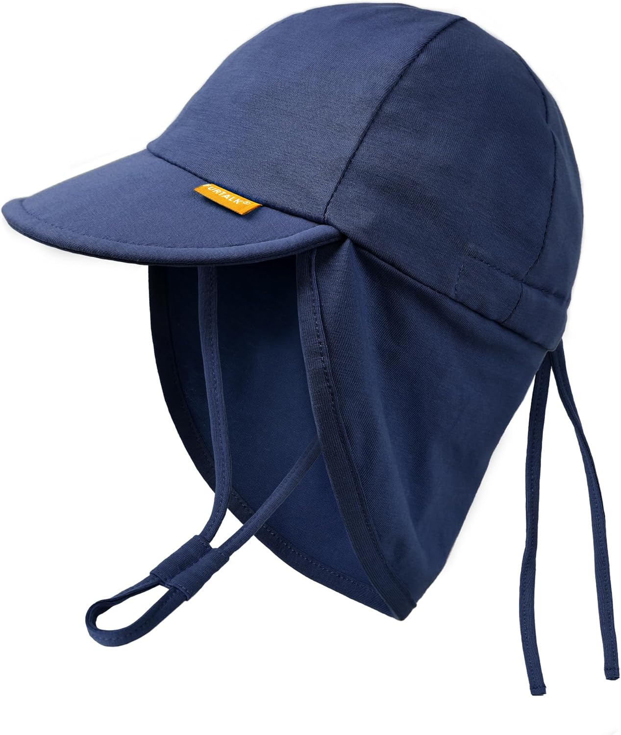 Thumbnail 6 de FURTALK Baby Sonnenhut UPF 50+ – Kappe mit verstellbarem Kinnriemen und Halsklappen