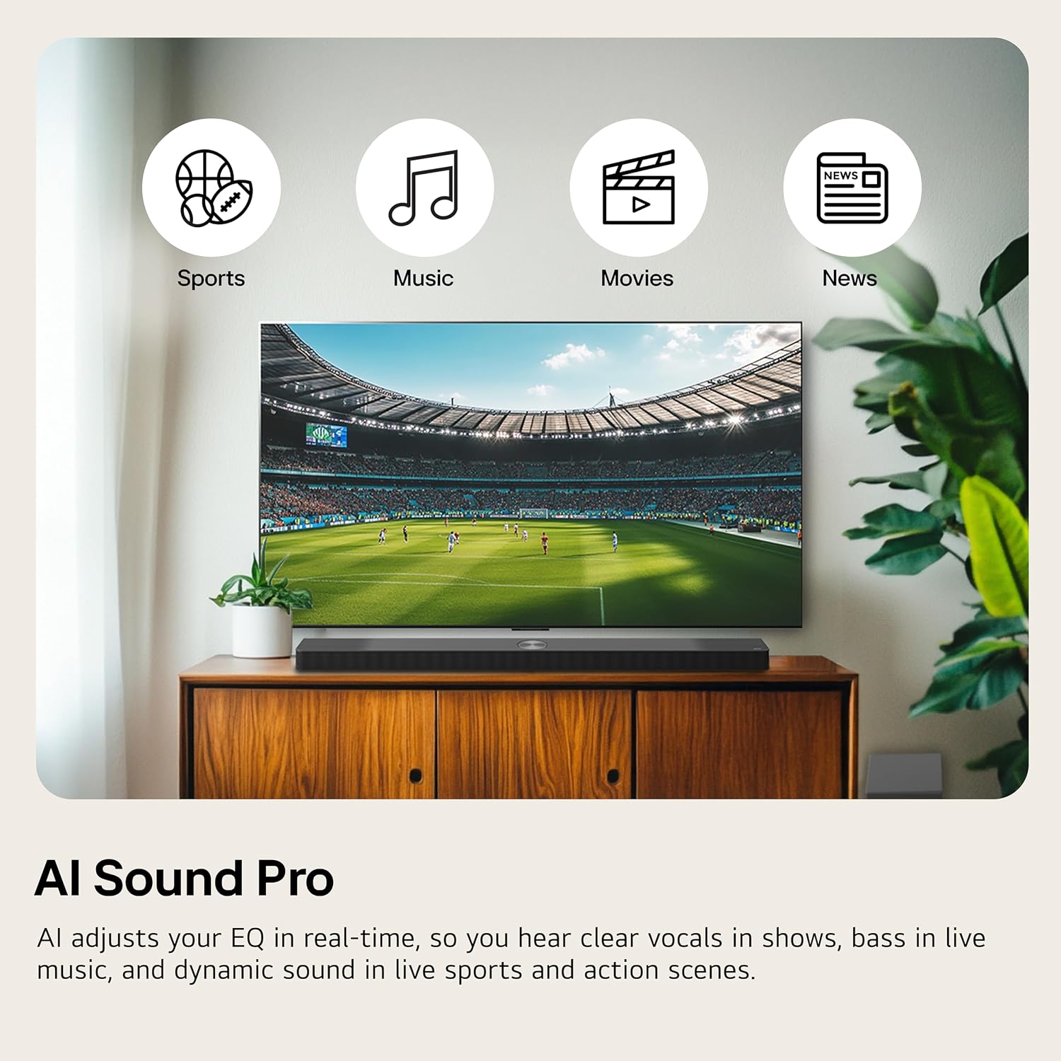 Detalle 1 de LG 2.1-Channel Soundbar
