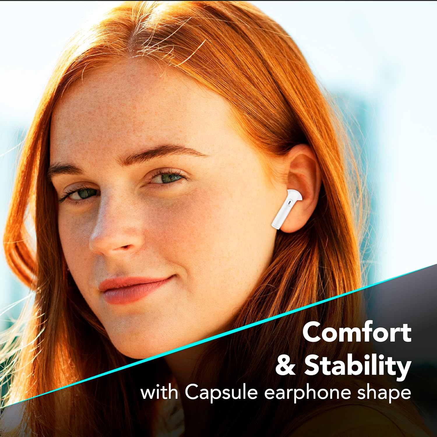 Thumbnail 5 de Cellularline KEY Auricolari In-Ear True Wireless con custodia a display LED e fino a 16 ore di play time