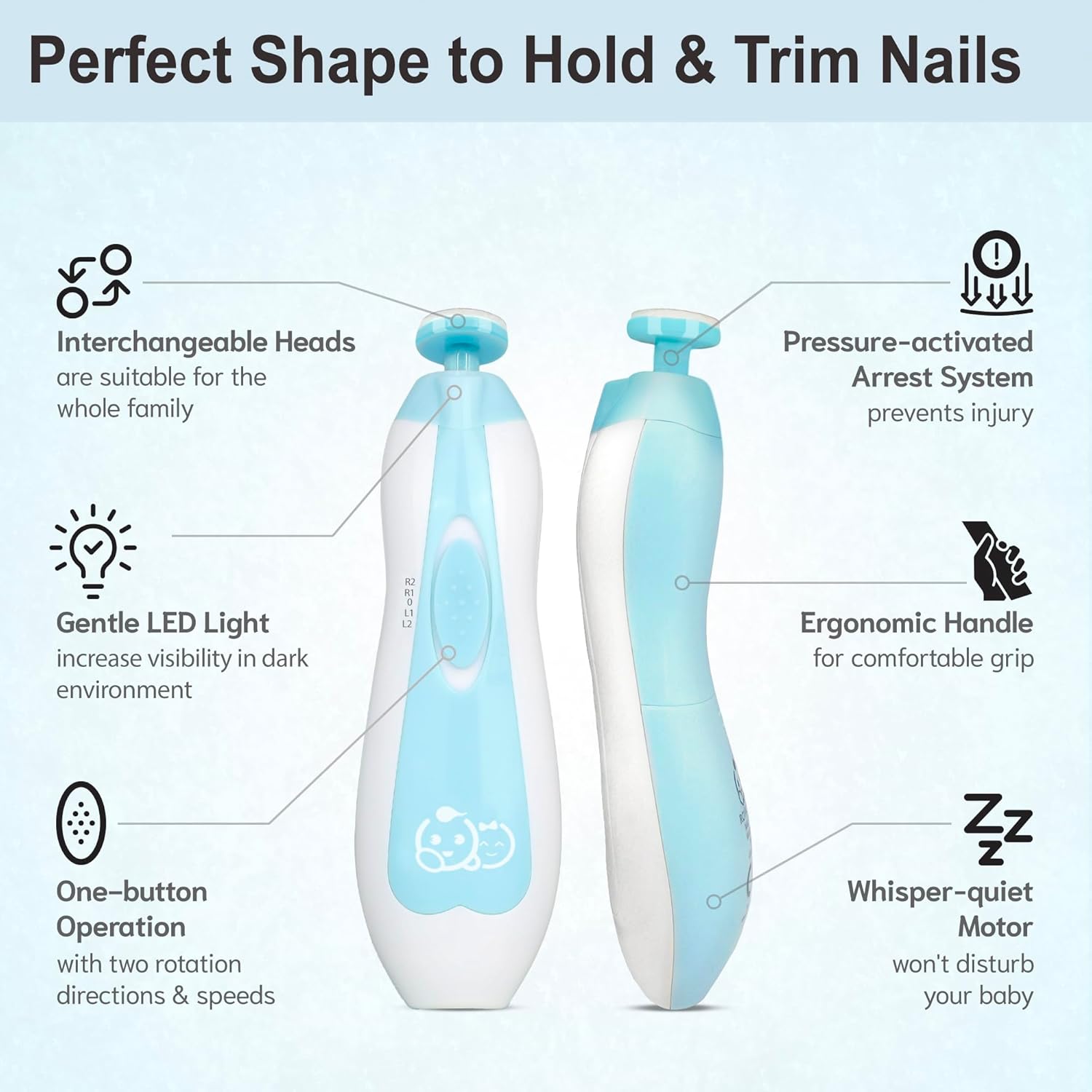 Thumbnail 3 de Royal Angels Baby-Nageltrimmer 21-in-1 👶