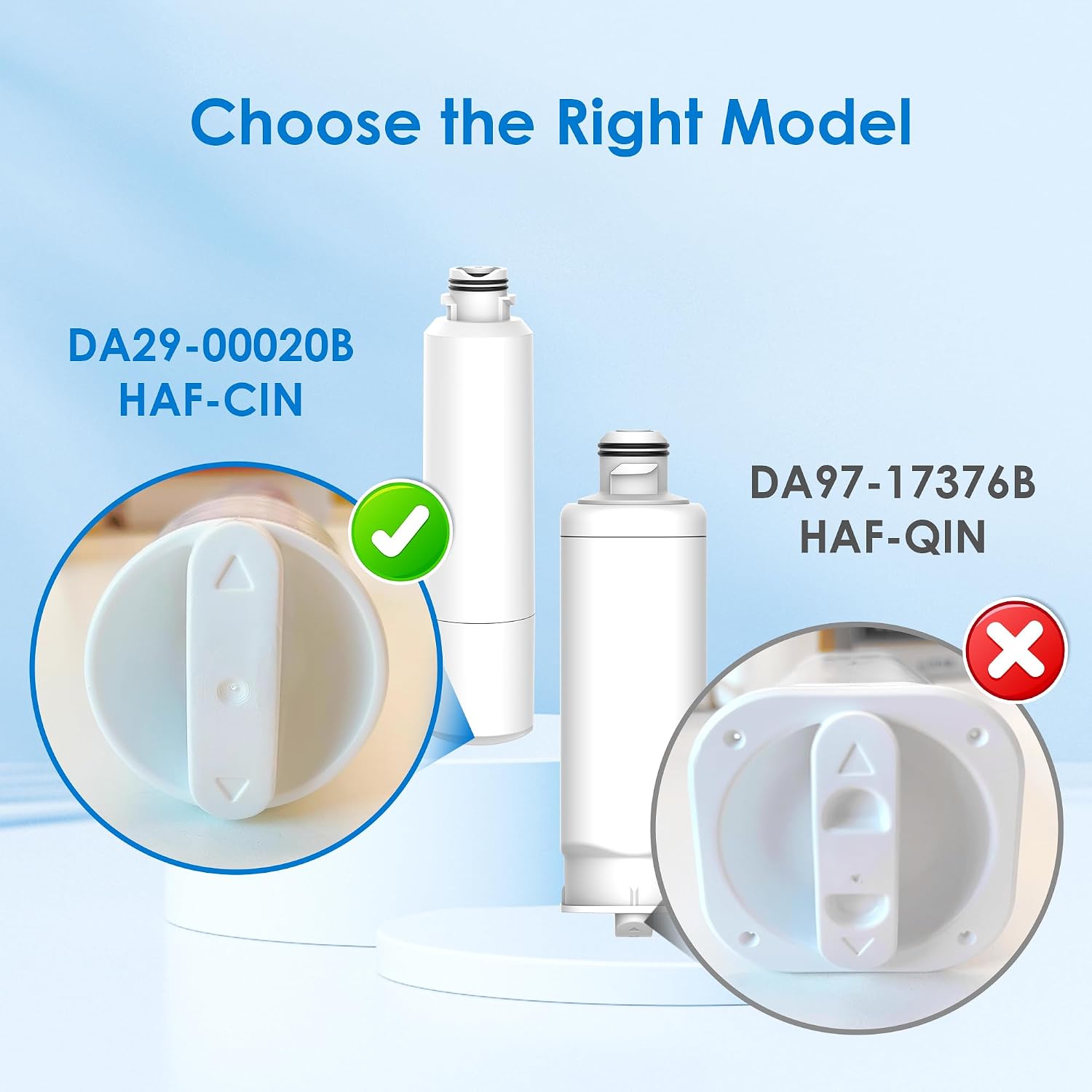 Detalle de Waterdrop Refrigerator Water Filter WD-F27