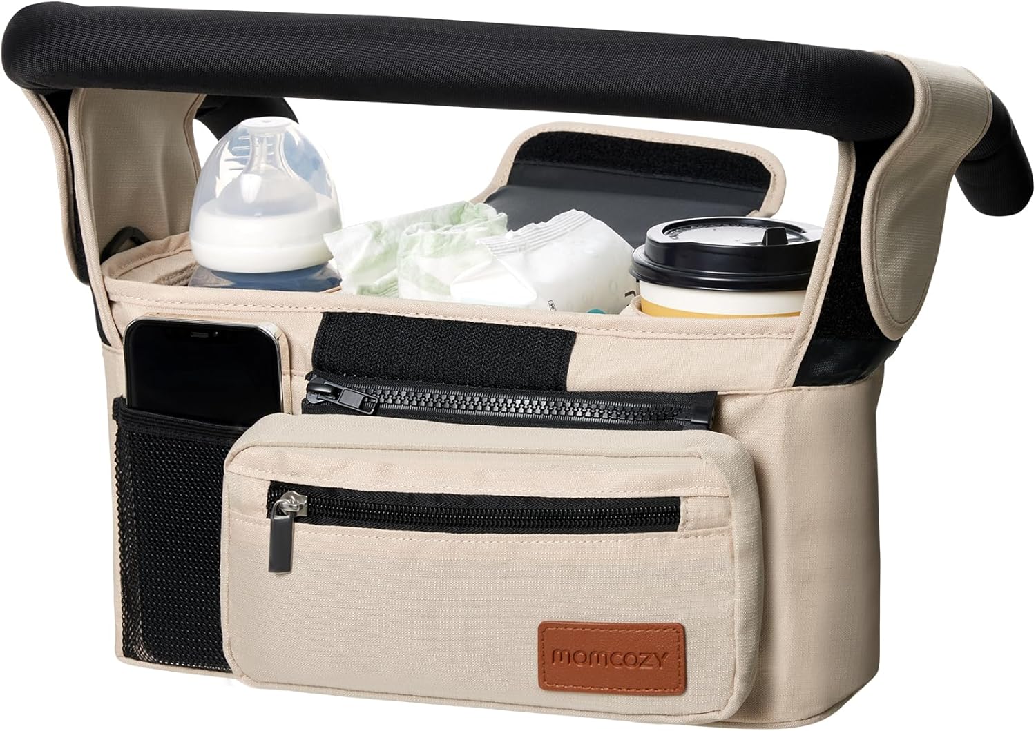 Thumbnail 6 de Momcozy Stroller Organizer with Insulated Cup Holder ⚙