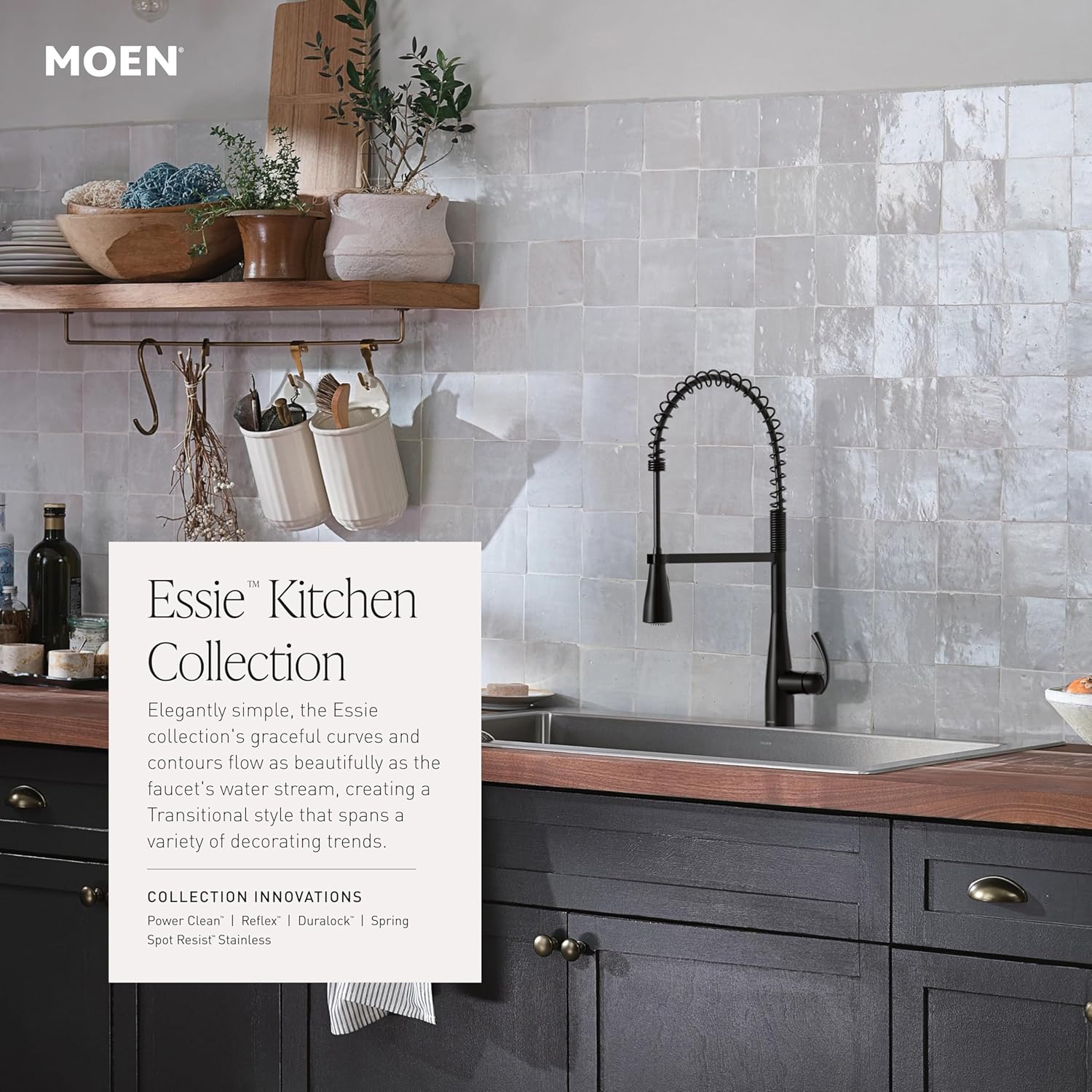 Detalle 1 de Moen 87014SRS Pulldown Faucet 50% 🚰