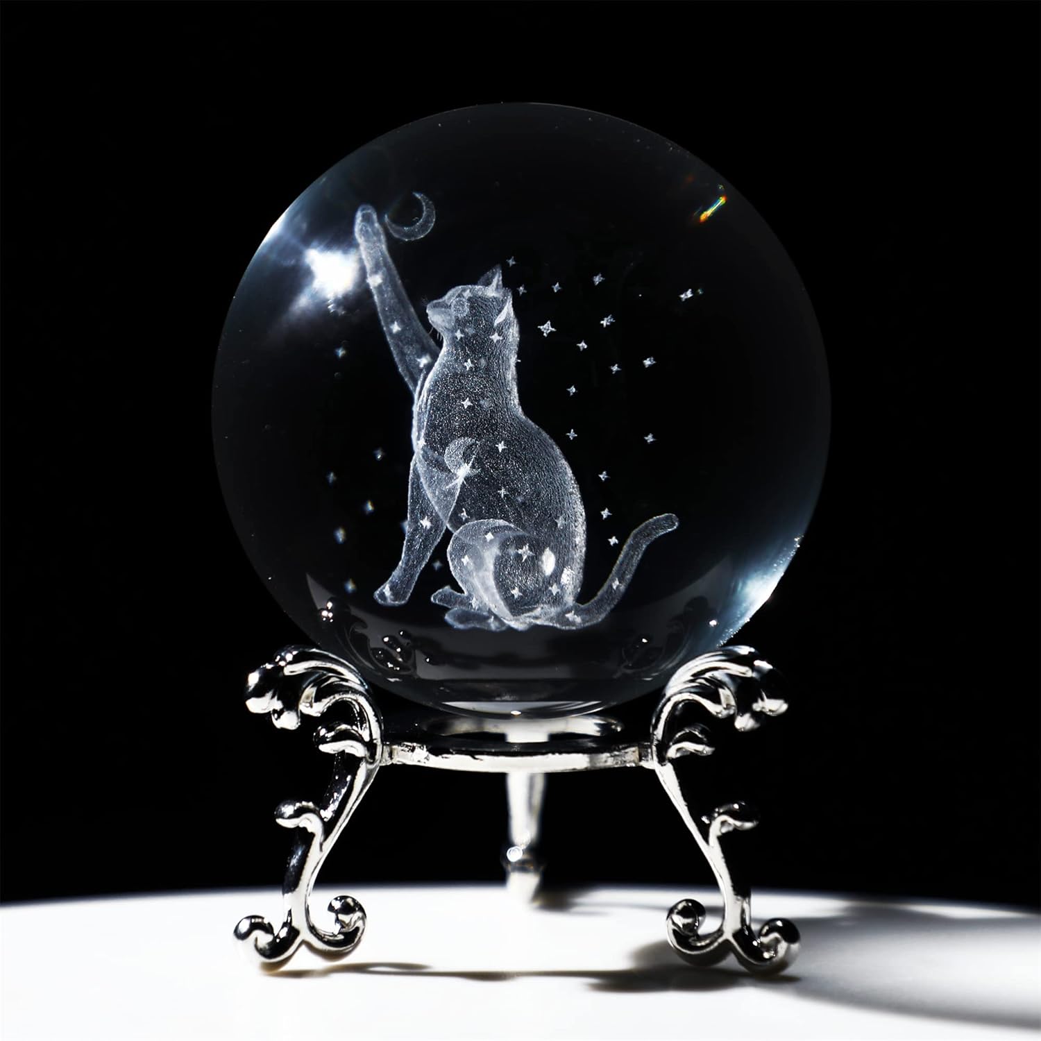 Detalle 2 de ZEERSHEE 60mm 3D crystal ball paperweight