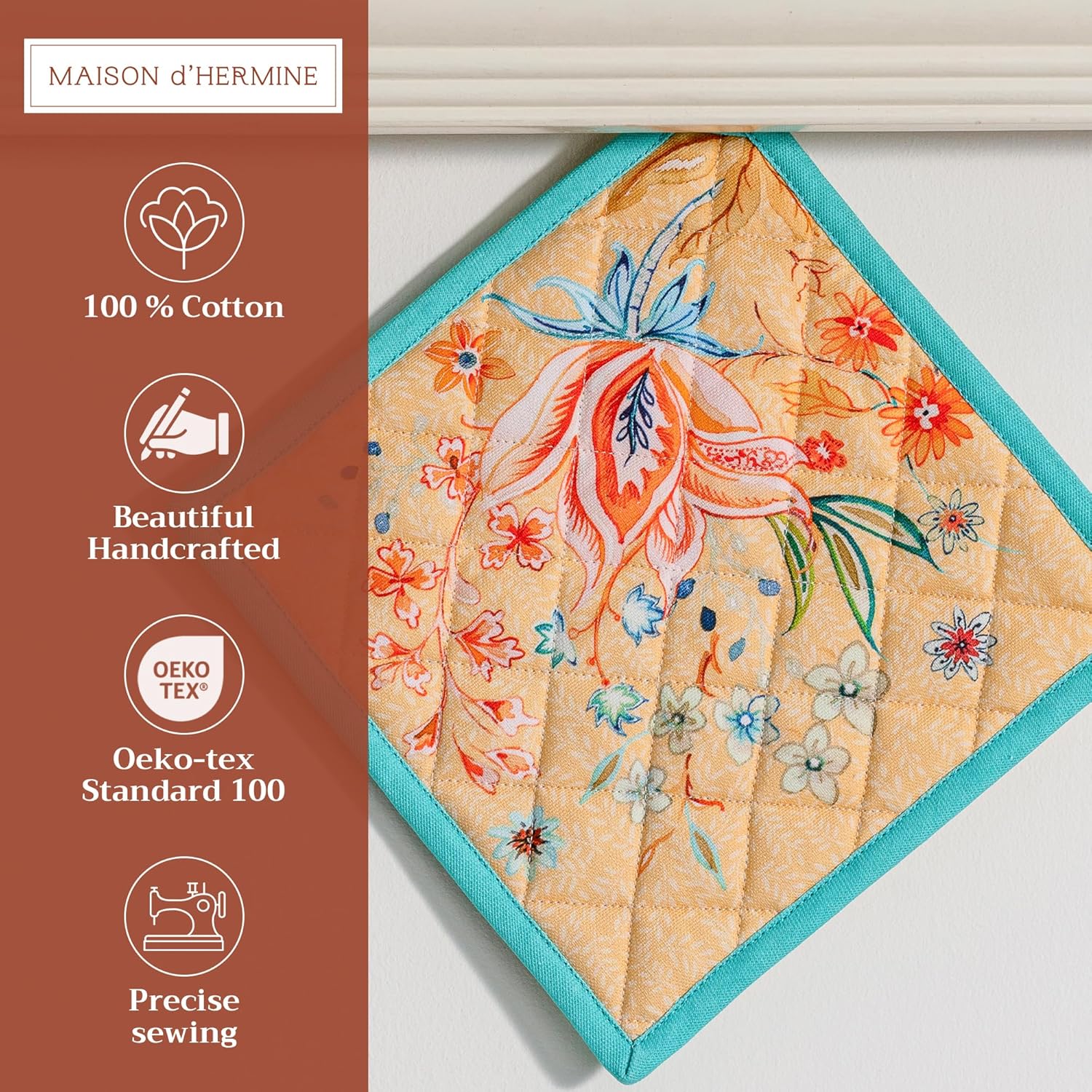 Detalle 2 de Maison d'Hermine Set presine 20x20 cm