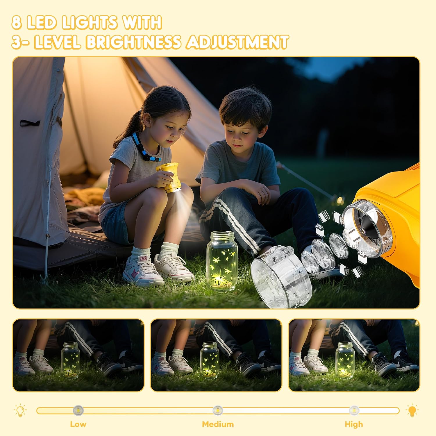 Detalle 2 de Handheld Digital Microscope for Kids, 2.4-Inch IPS Screen