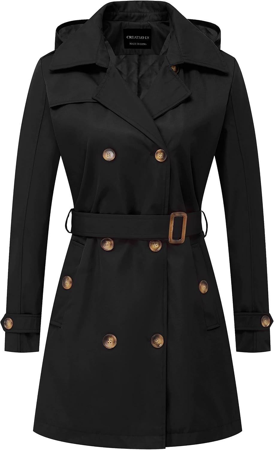 Thumbnail 6 de CREATMO US Women's Trench Coat
