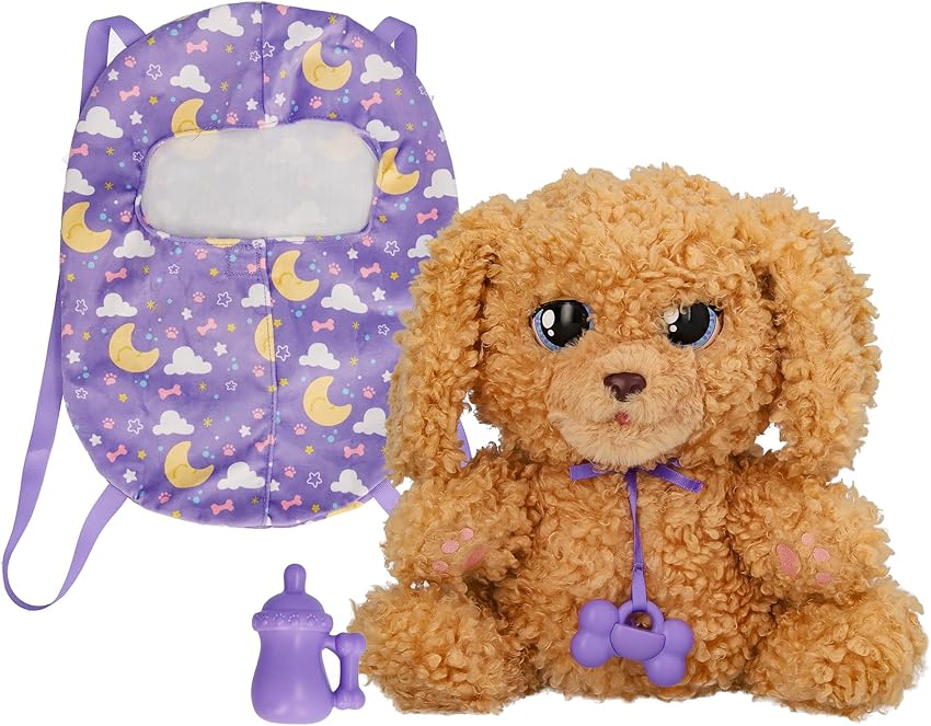 Thumbnail 1 de Baby Paws Labradoodle peluche interactivo 7 reacciones