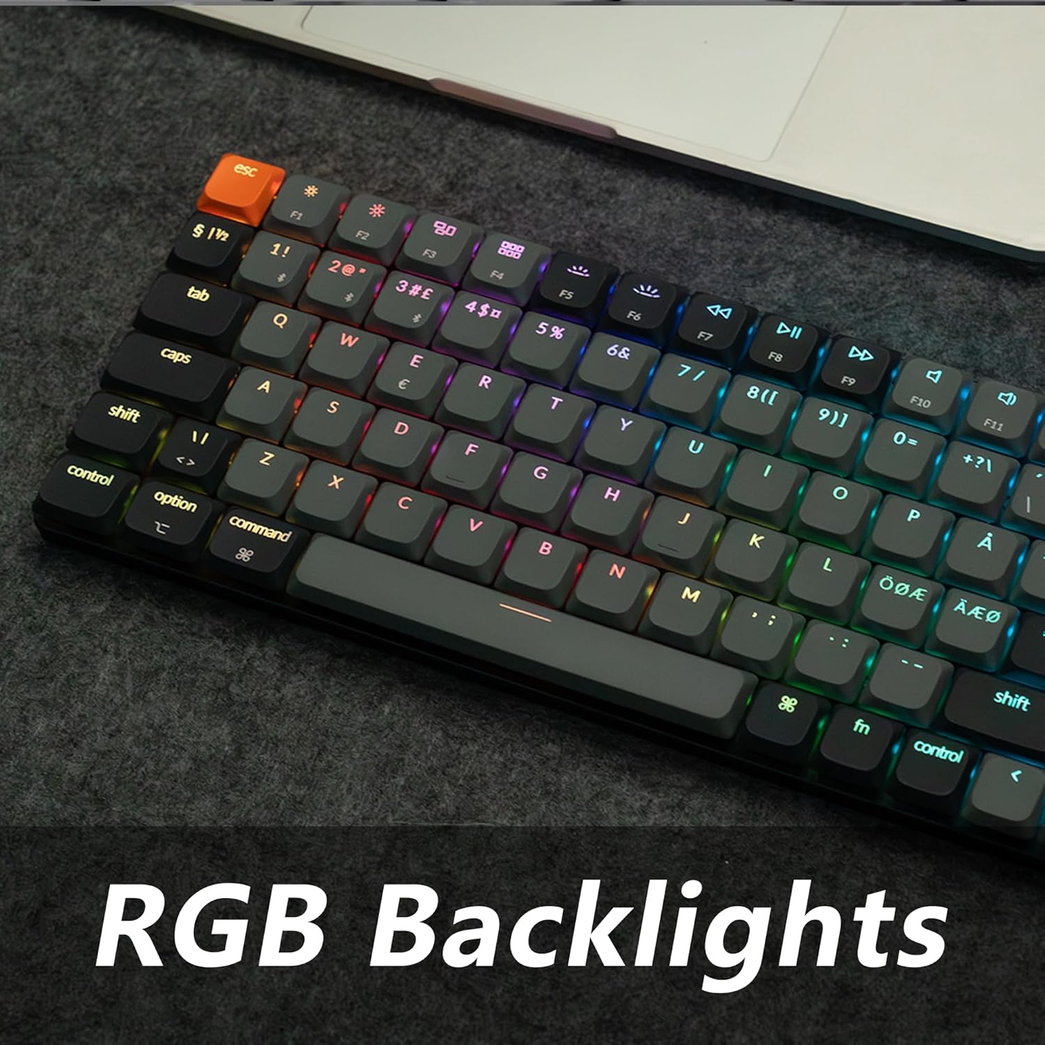 Thumbnail 4 de Keychron K3 QMK Ultra-Slim Wireless Keyboard (UK Layout) – Version 3