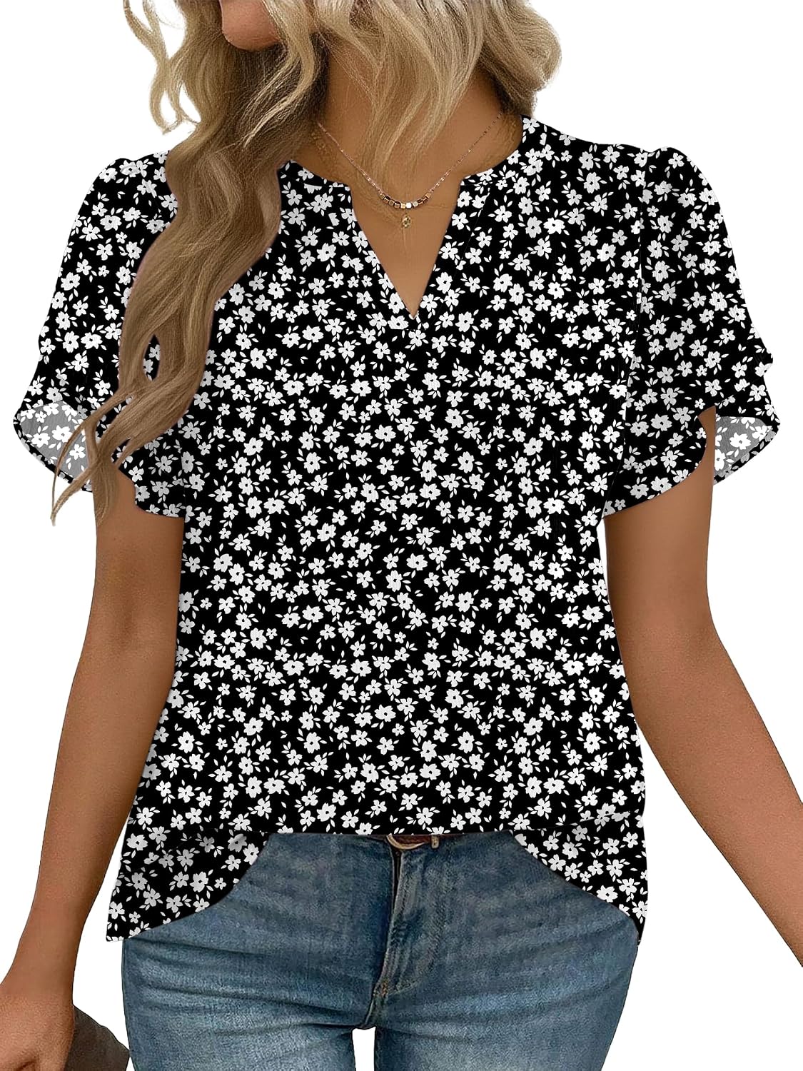Thumbnail 6 de Zeagoo Chiffon Top Dressy Casual