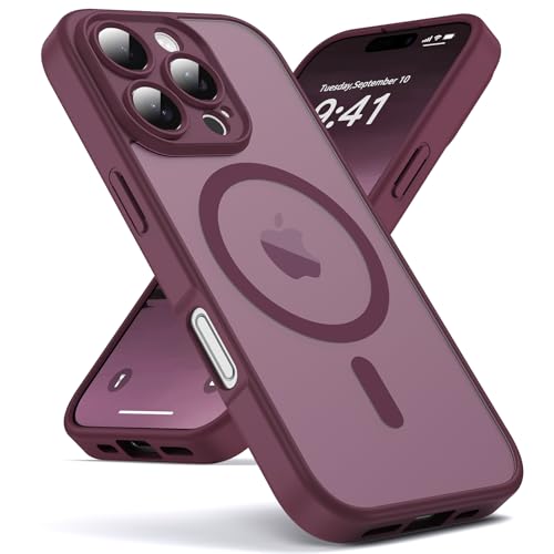 Detalle de Oududianzi Étui iPhone 16 Pro Max, housses translucide, compatible MagSafe