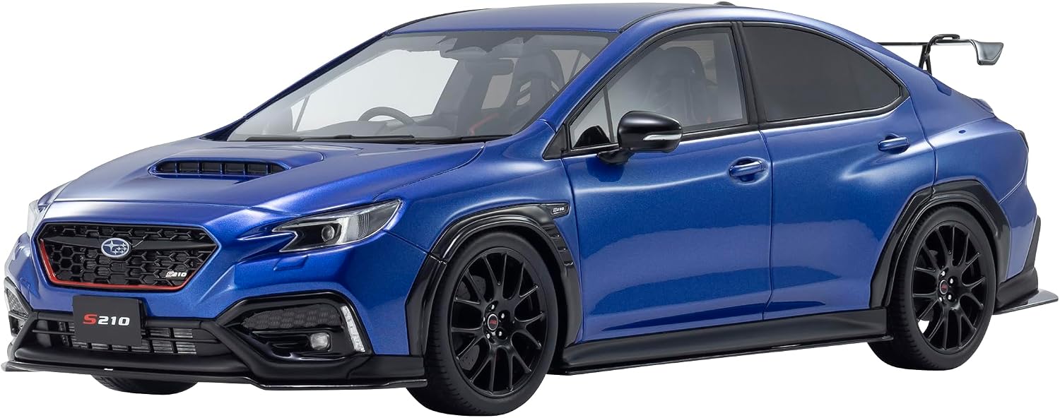 Detalle de 京商 samurai KSR18069BL 1/18 SUBARU S210 完成品モデル WRブルー・パール