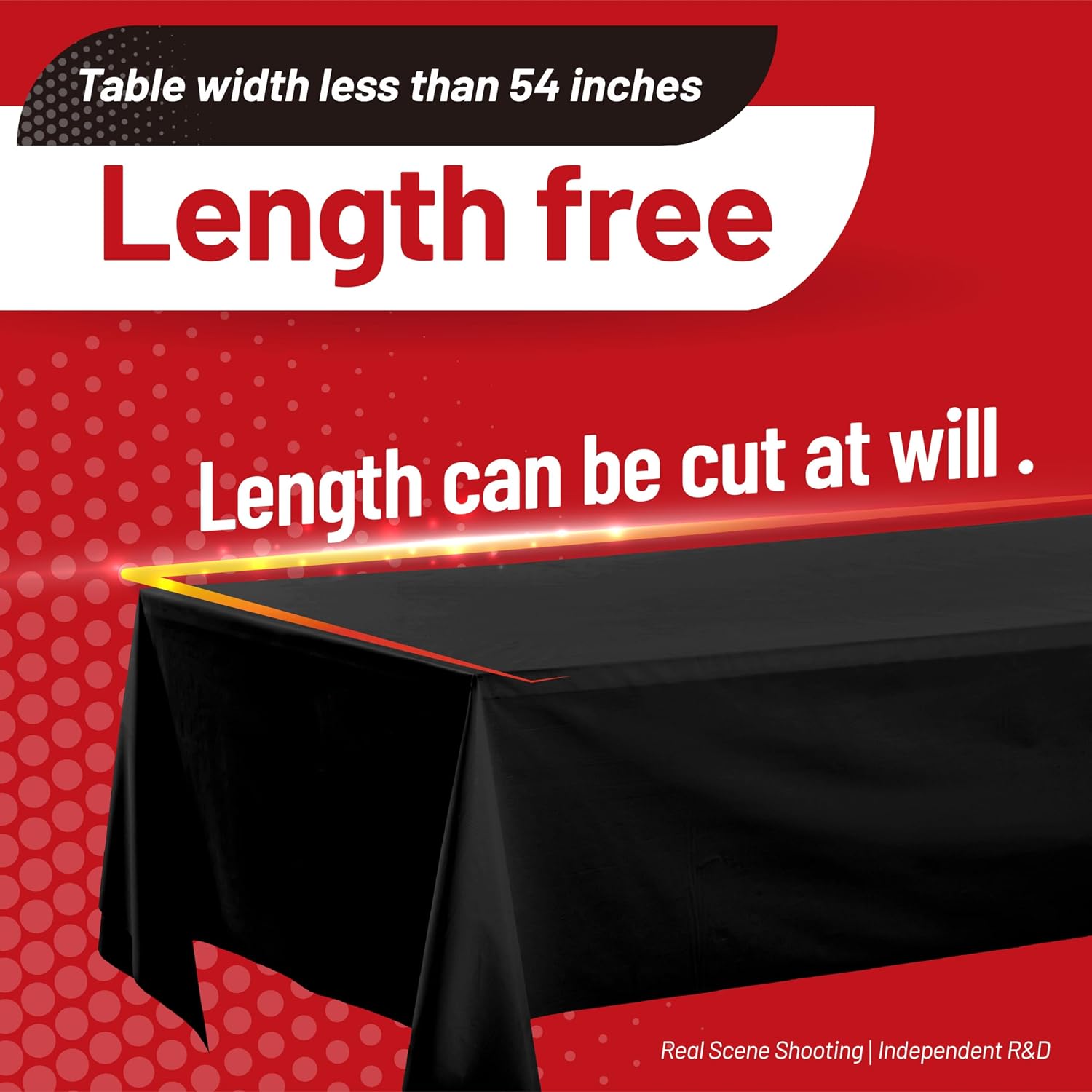 Thumbnail 5 de Plastic Tablecloth Roll 310 Ft