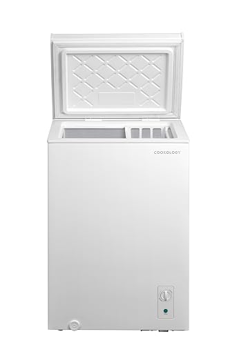 Thumbnail 6 de Cookology 99L Freestanding Chest Freezer with Adjustable Feet (White)