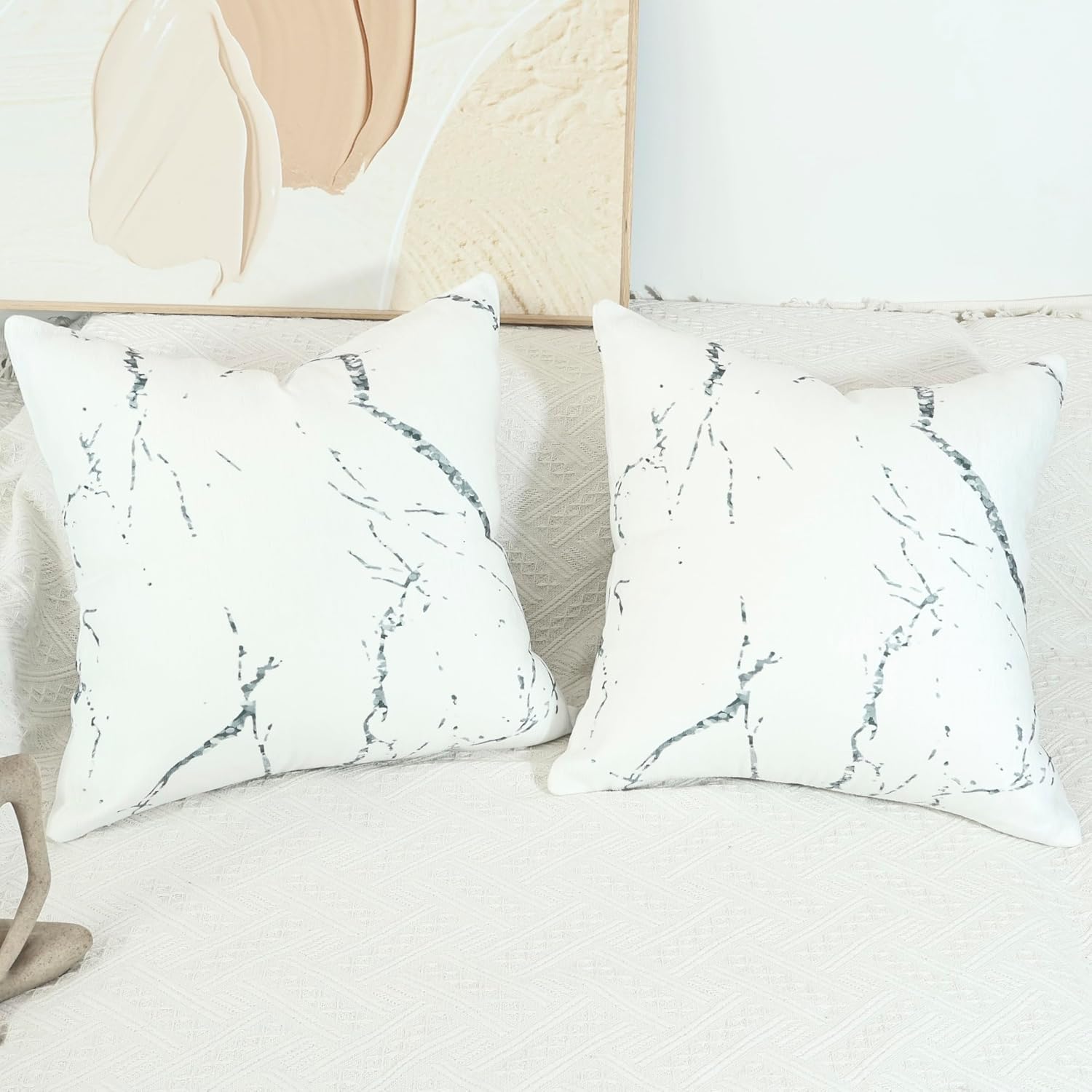 Detalle 2 de OYIMUA Chenille Cushion Covers 45 x 45 cm ๐