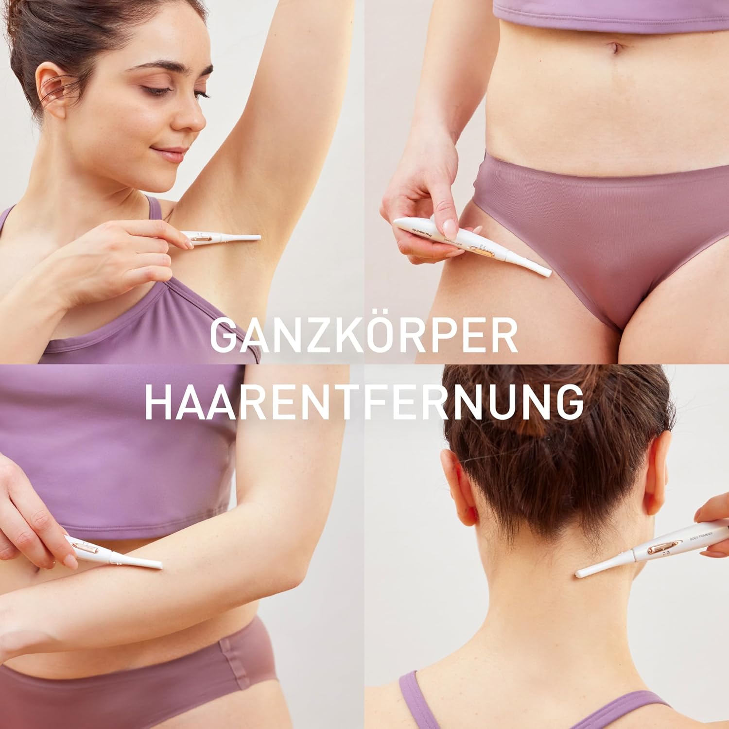 Thumbnail 2 de Panasonic ES-WR51 kompakter Damenrasierer & Body-Trimmer für Bikini und Körper (trocken, batteriebetrieben)