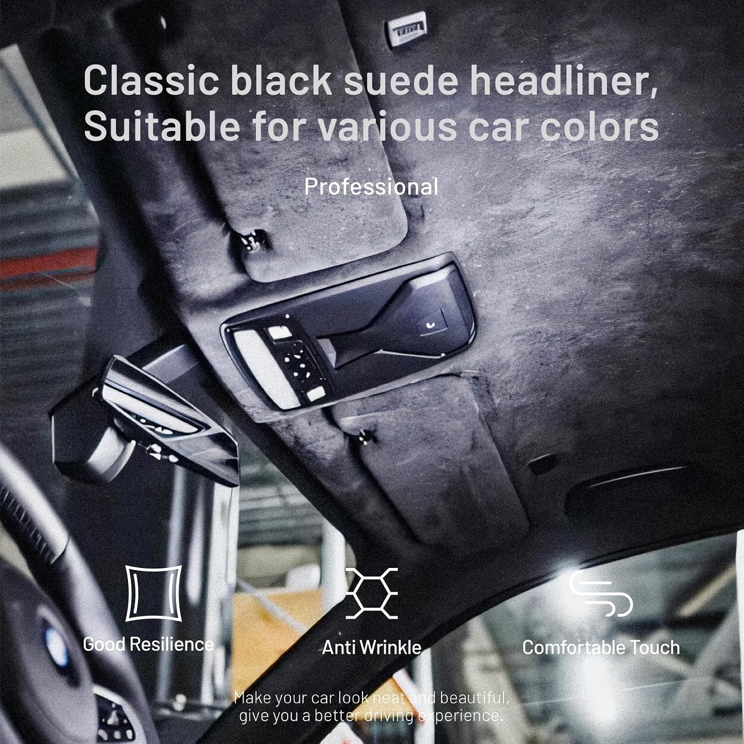 Thumbnail 4 de Hiksuky Suede Headliner 36"