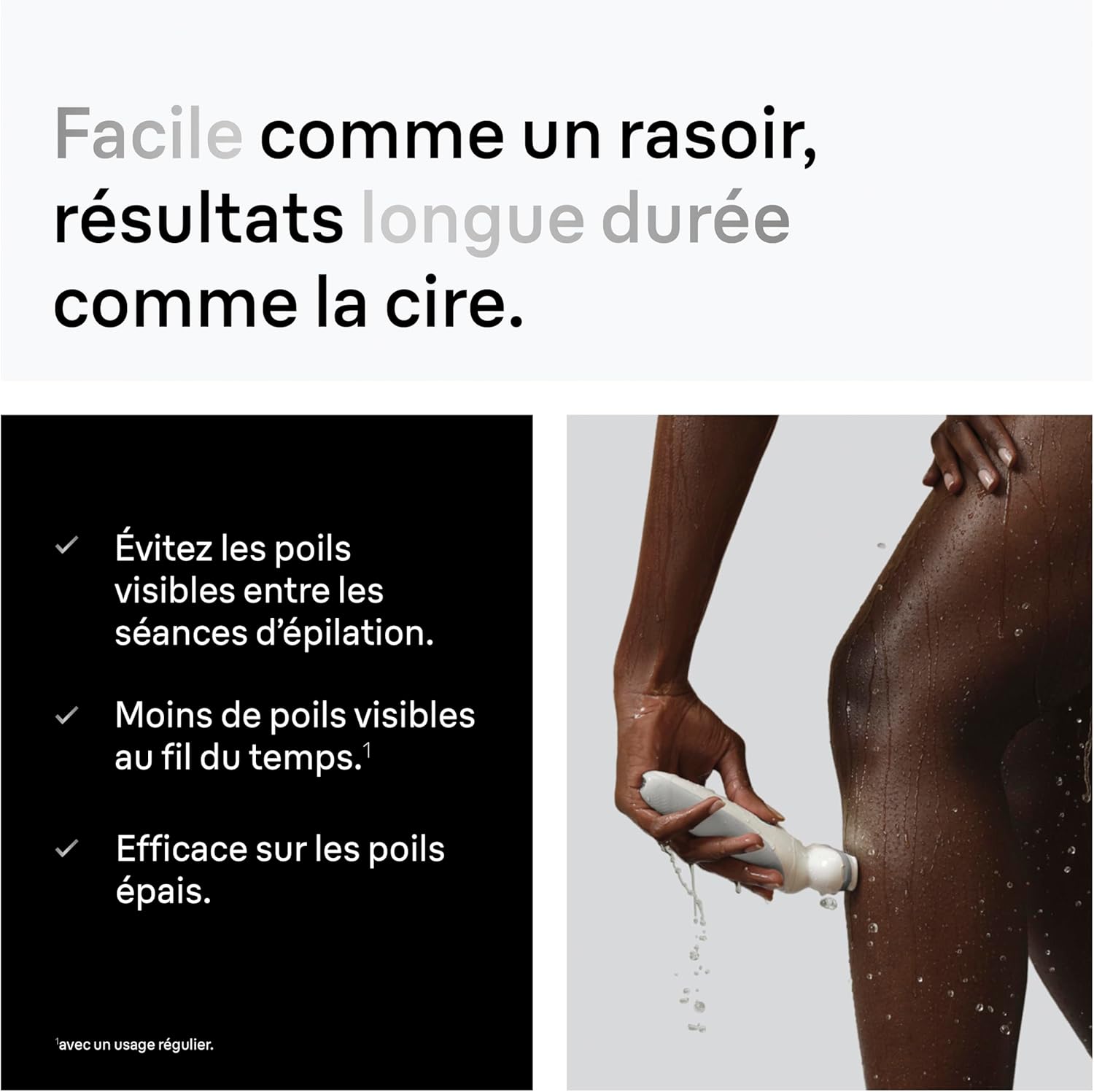 Thumbnail 3 de Braun Silk·épil 9 9-041 – Épilateur électrique femme, étanche, tête pivotante, coffret avec sabot tondeuse et tête de rasage