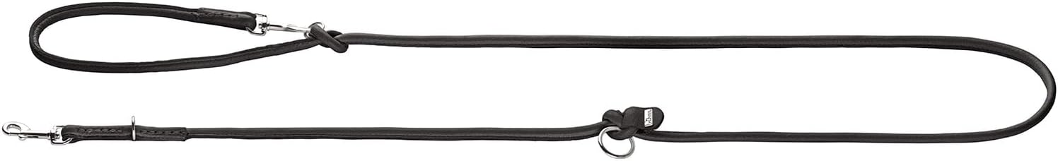 Detalle 2 de Hunter Verstellbare Hundeführleine SOHO Round MINI – Schwarz, 200 cm