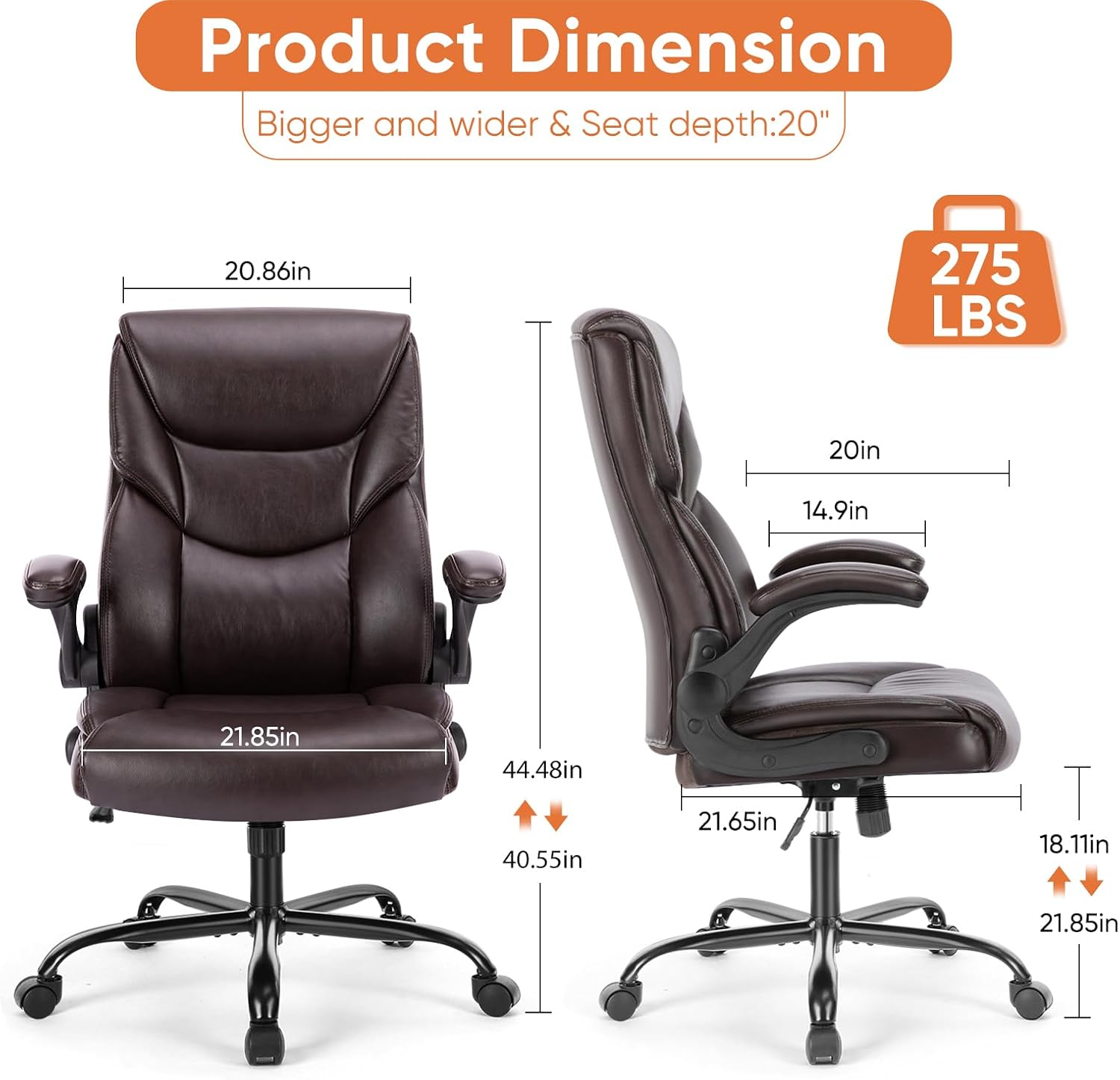 Detalle de Sweetcrispy Office Chair 2-Pack